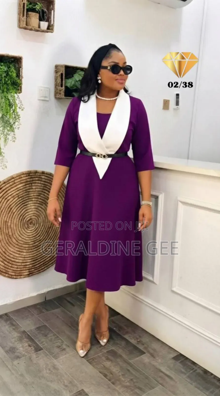 Queens Corporate Outfit for Both Church, Office Work and Birthday's
