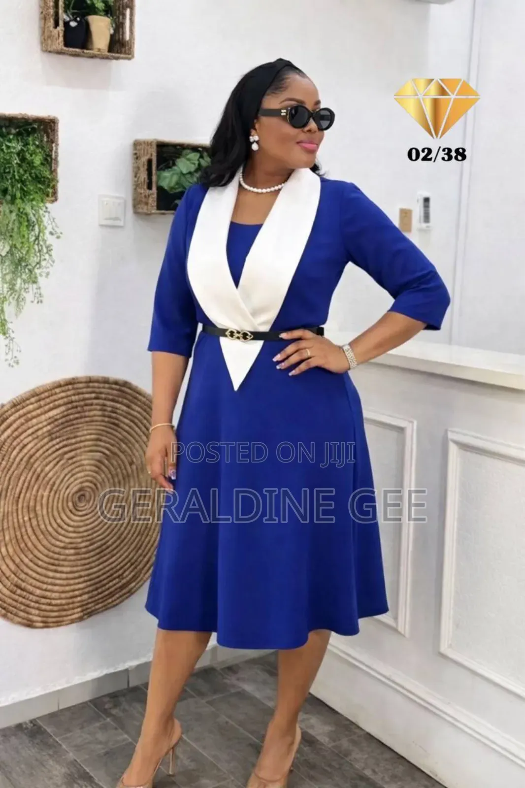 Queens Corporate Outfit for Both Church, Office Work and Birthday's