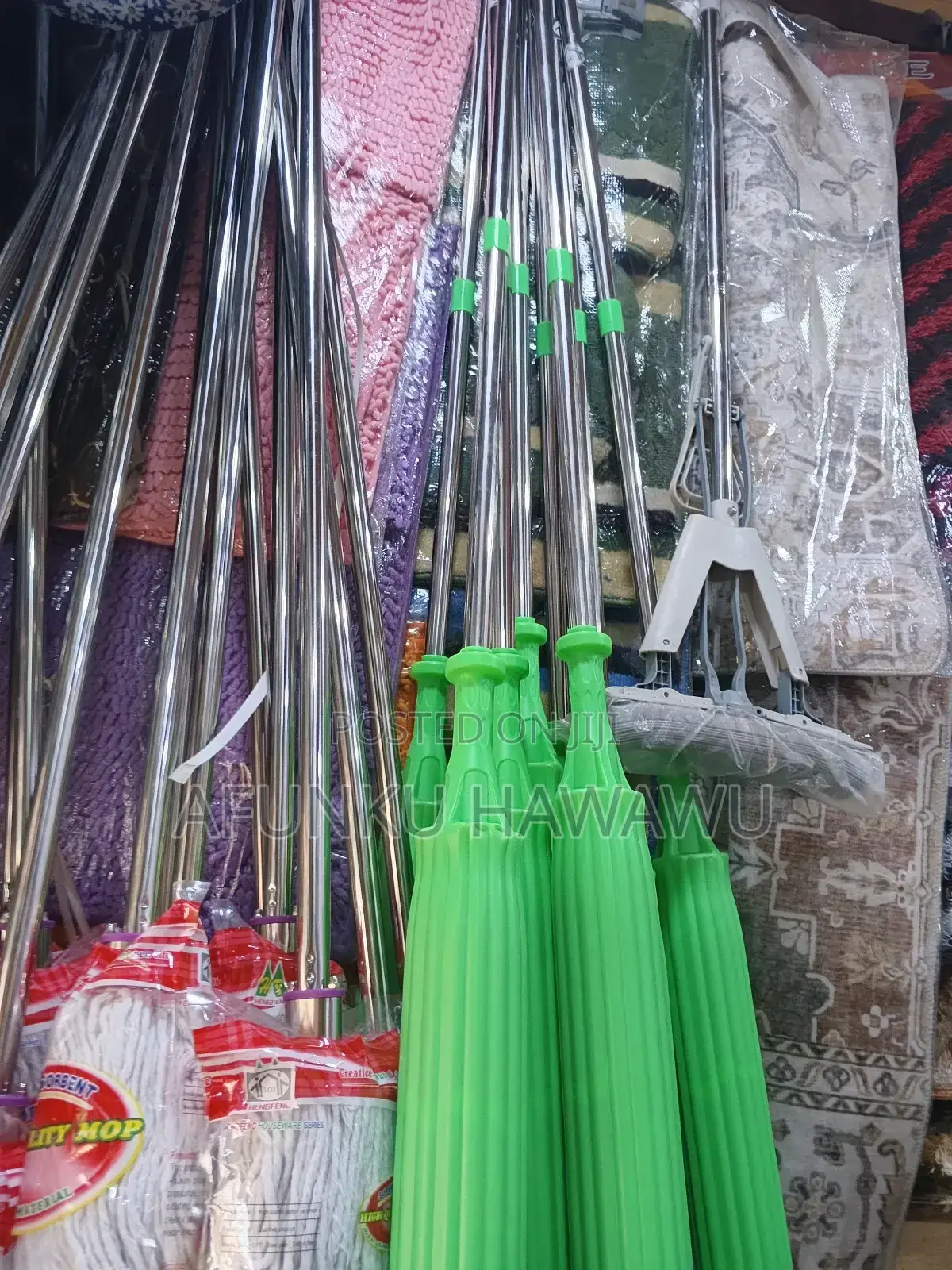 Ands-Free Rotating Two-in-One Self-Twisting Mop