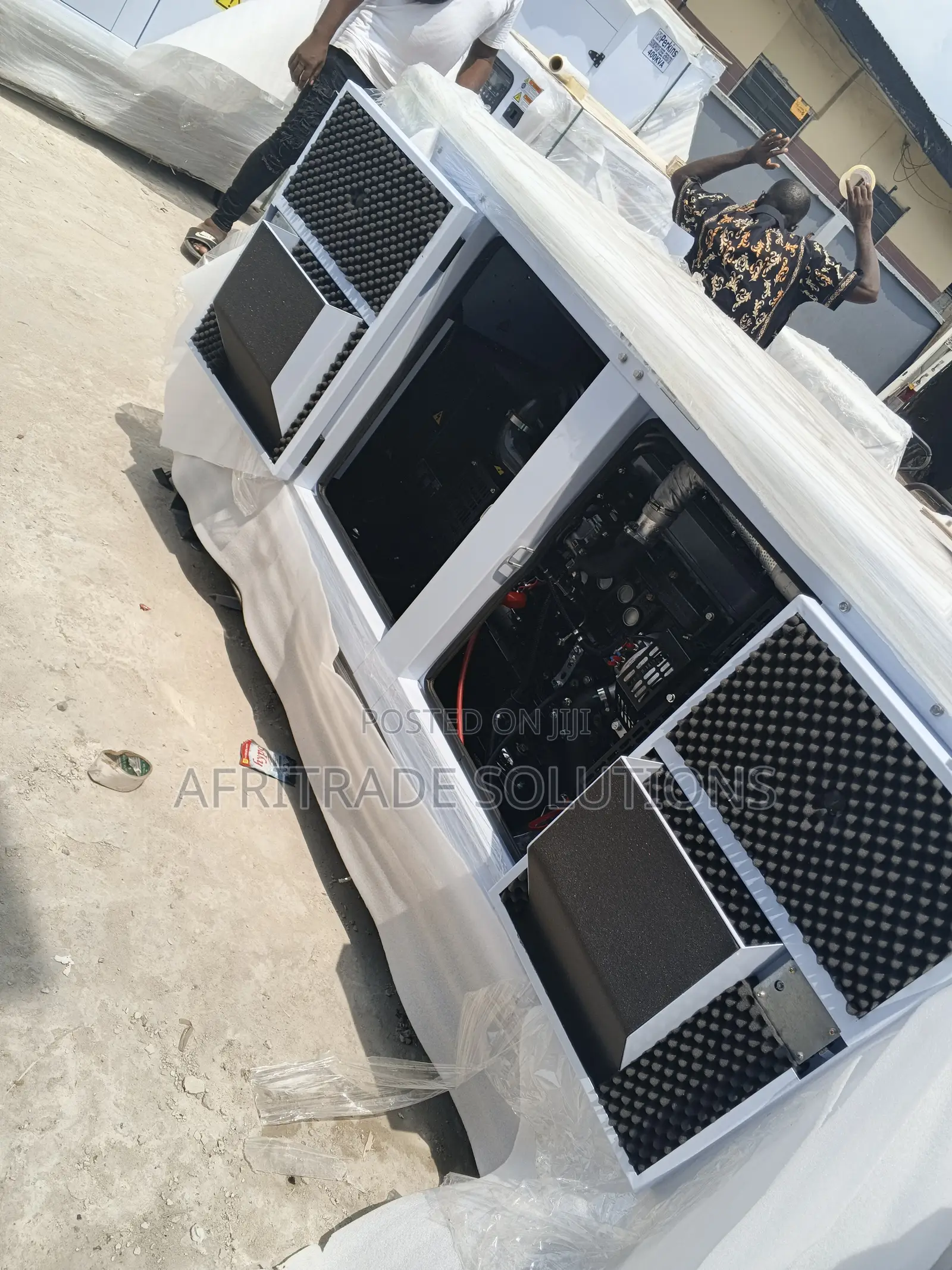 Perkins 65kva Whisperwave Generator