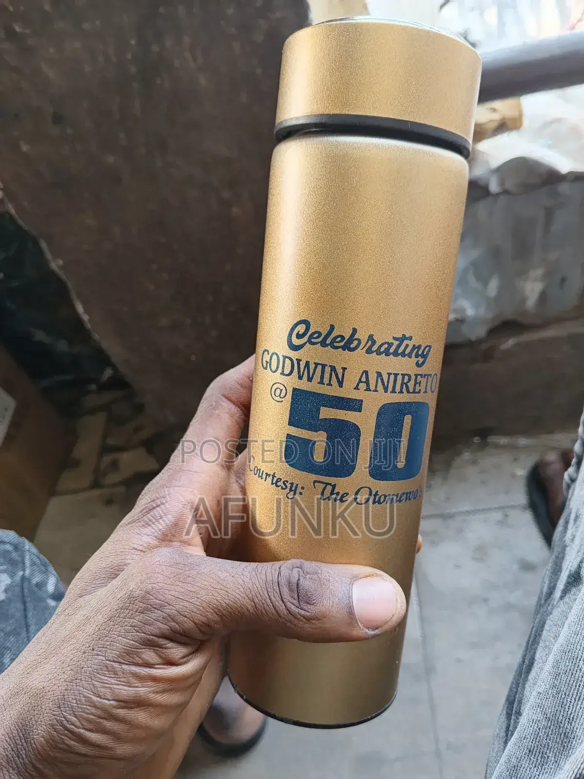 Screen Printing on Flask