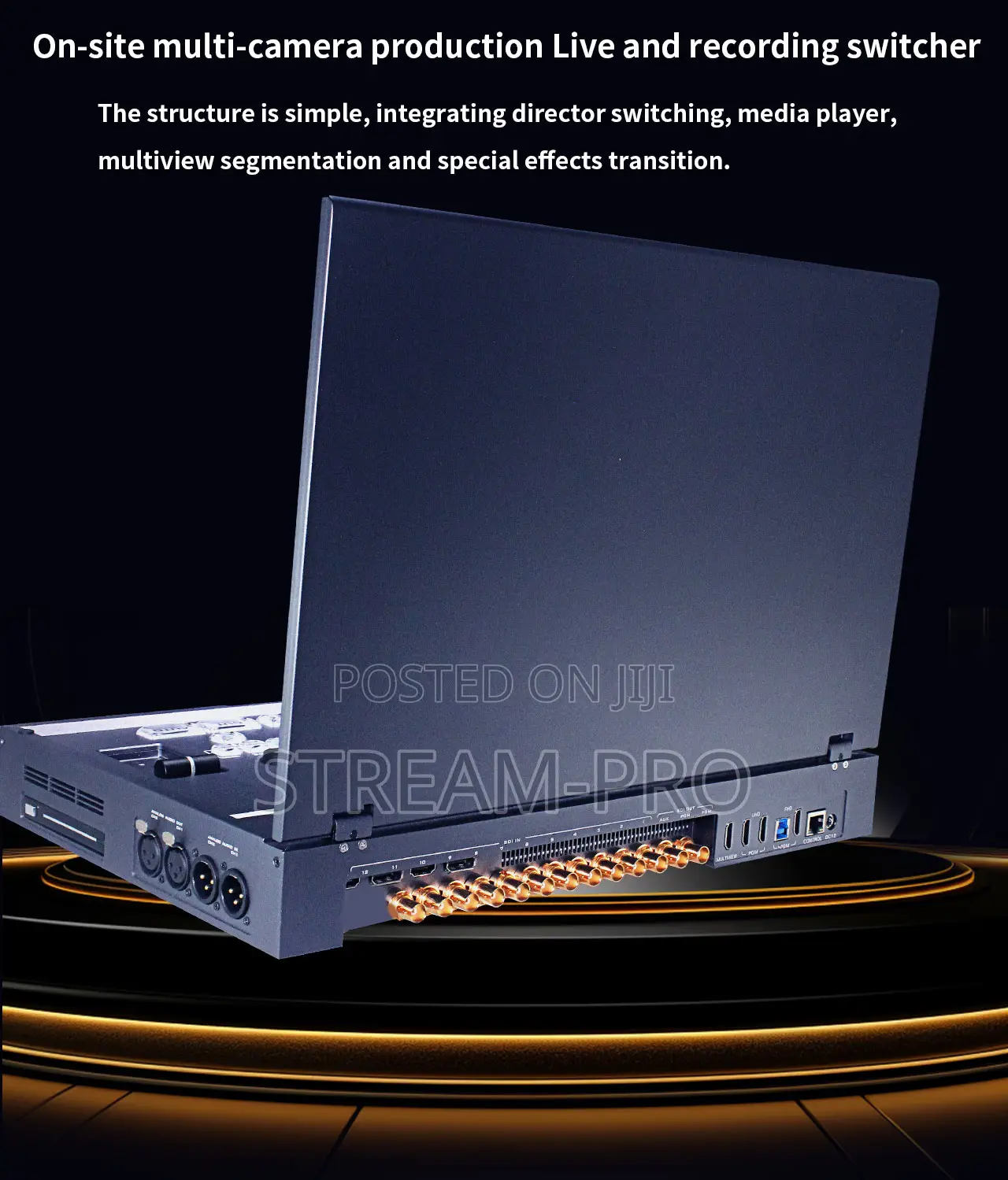 Devicewell 12g Uhd 14-ch Video Switcher-uhs9916r