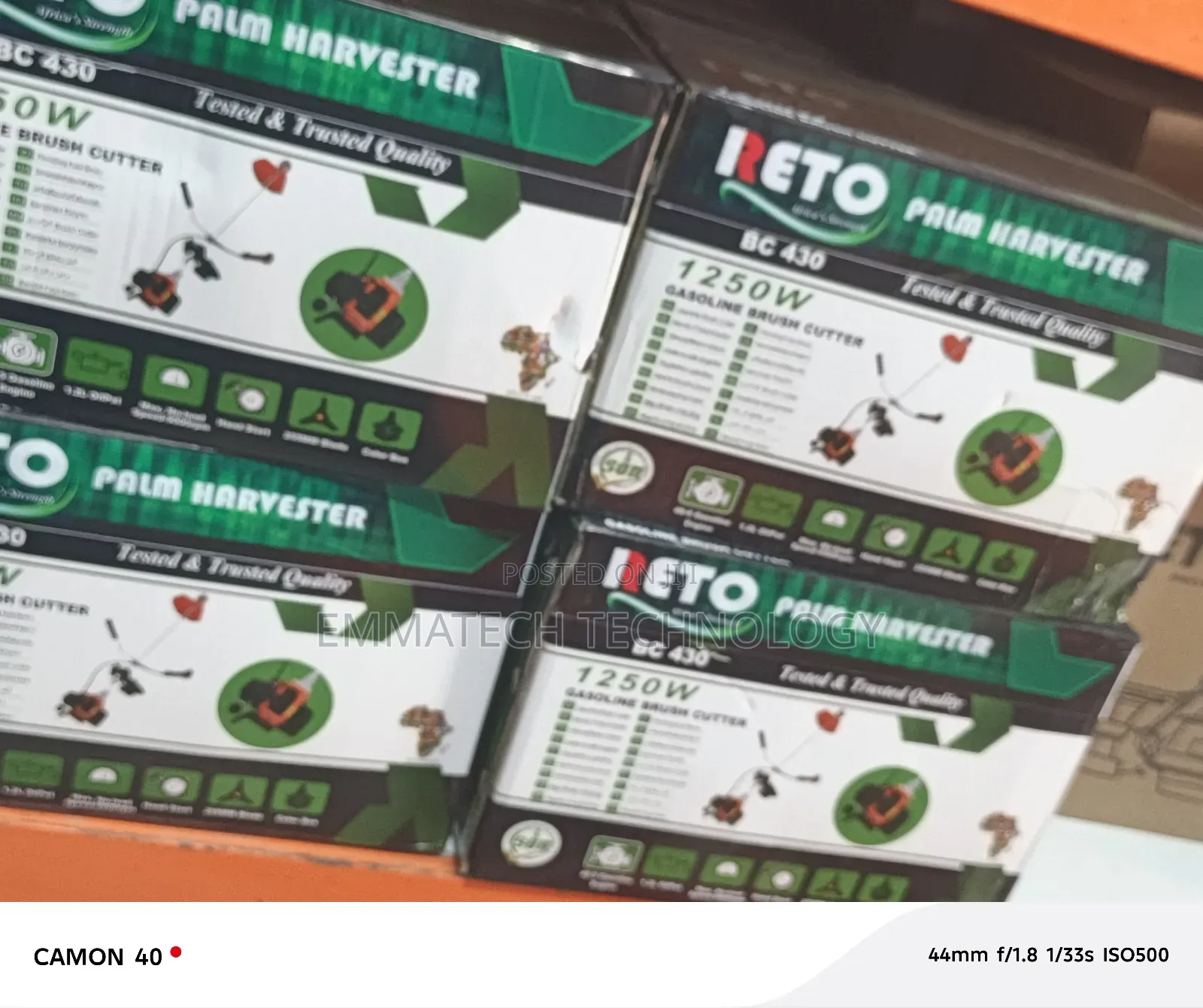 Reto Brush Cutting Machine