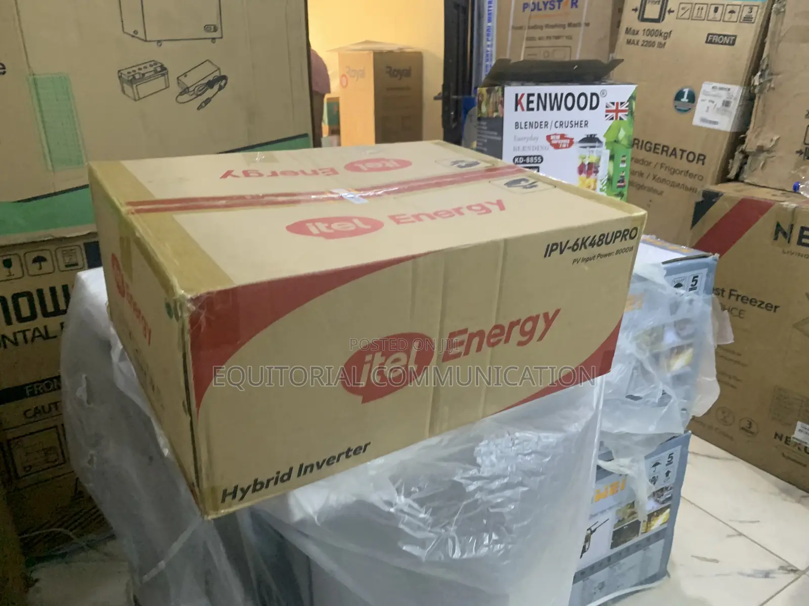 Itel Energy 6kw Hybrid Inverter With Battery Support