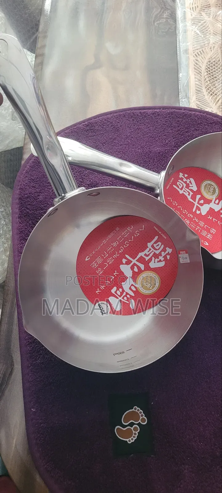 Frying Pan . 100% Stainless Steel