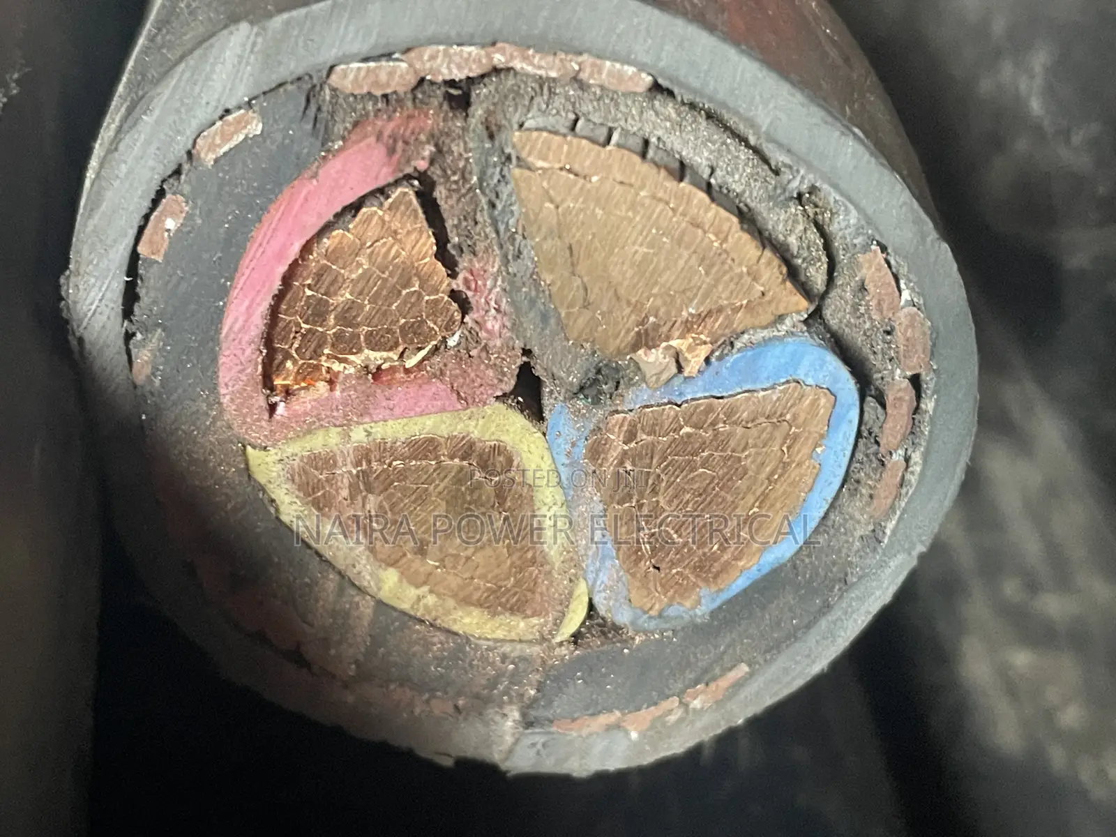 185mm 4core Armored Cable Nigeria