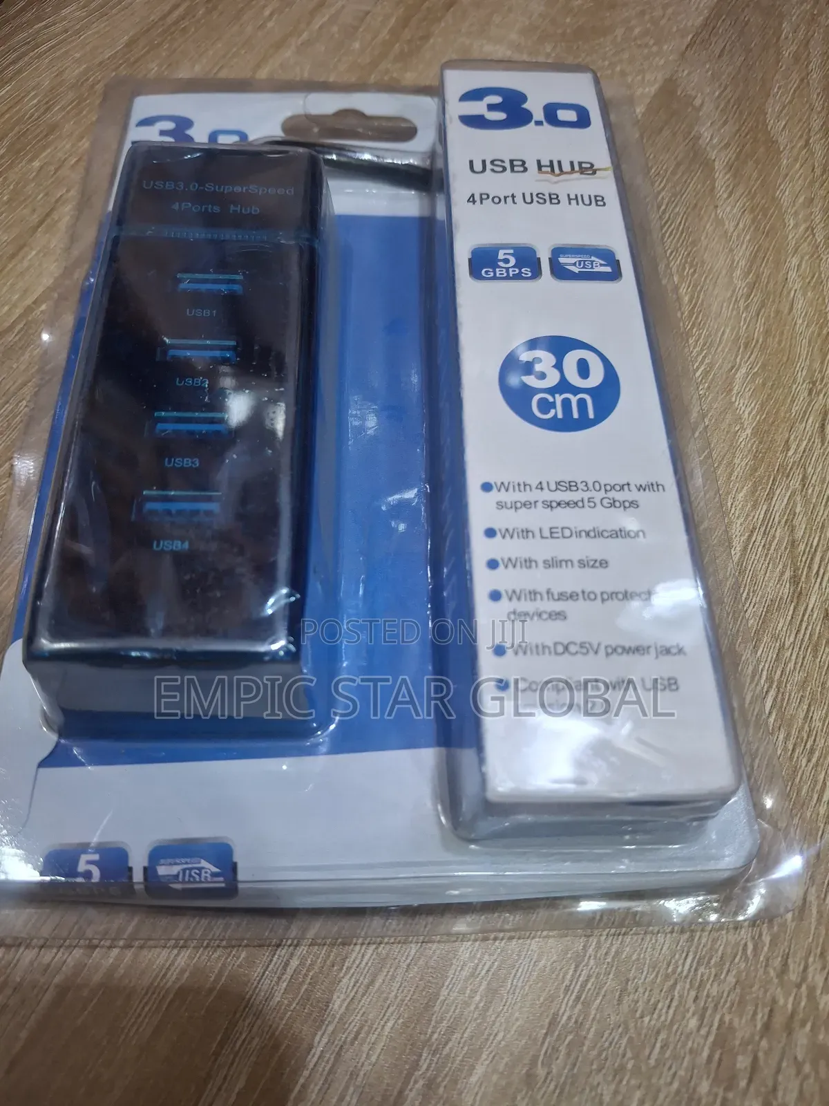 3.0 Super Speed 4 Port Usb Hub 30cm