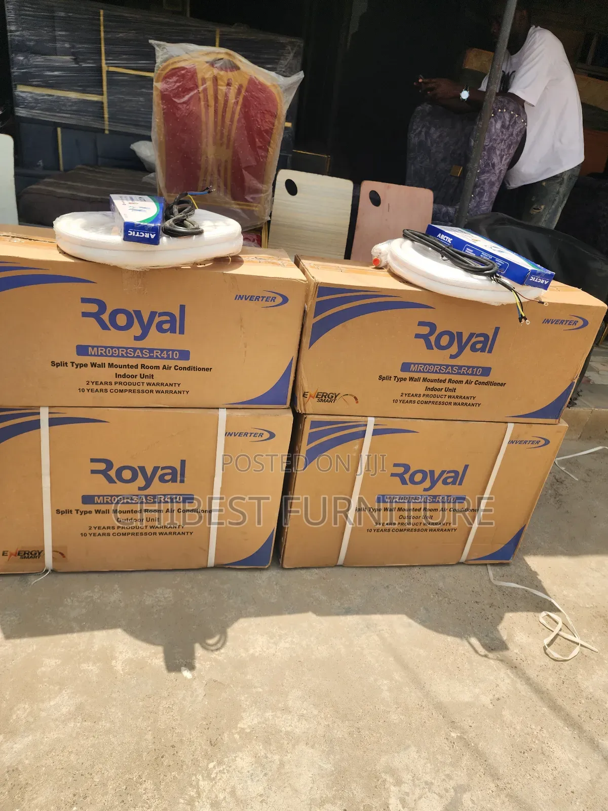Original 1hp Inverter Air Conditioner With 2yrs Warranty