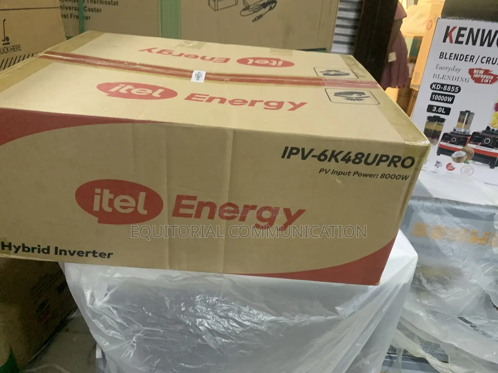 Itel 6000w Hybrid Solar Inverter With Grid Support