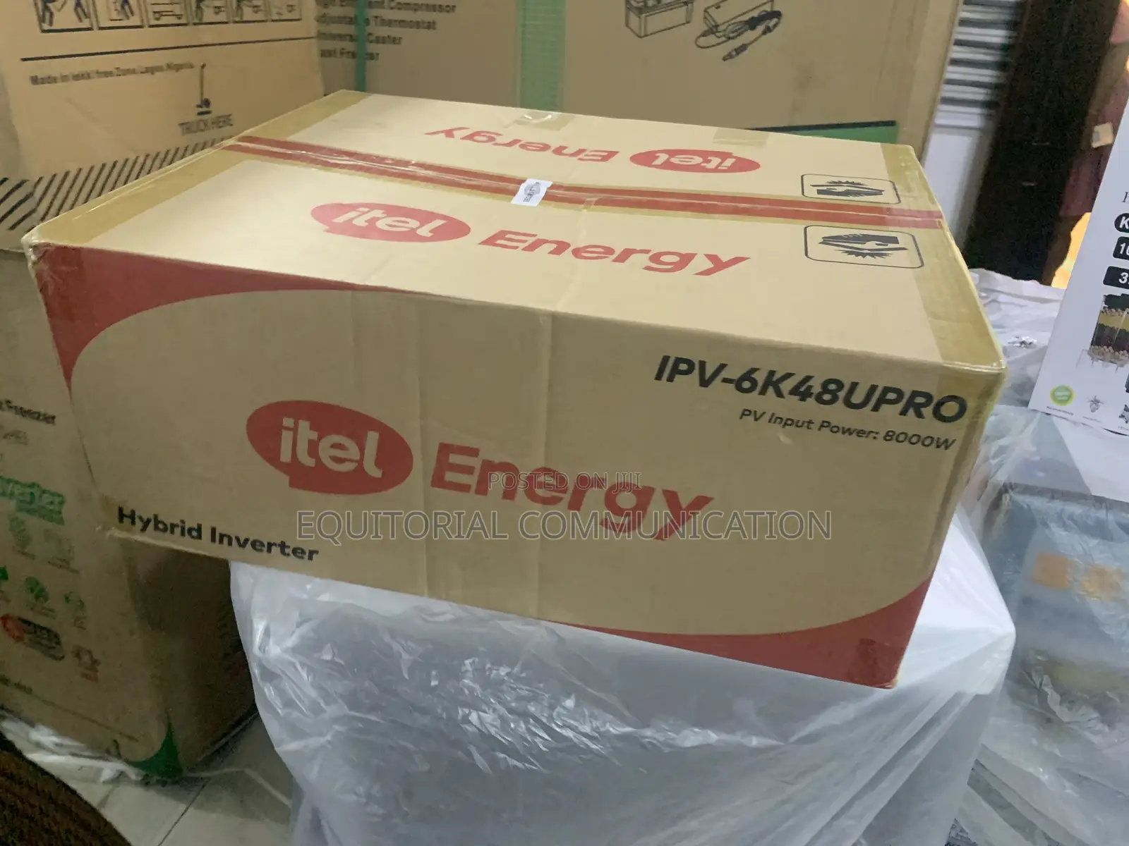 Itel 6000w Hybrid Solar Inverter With Grid Support