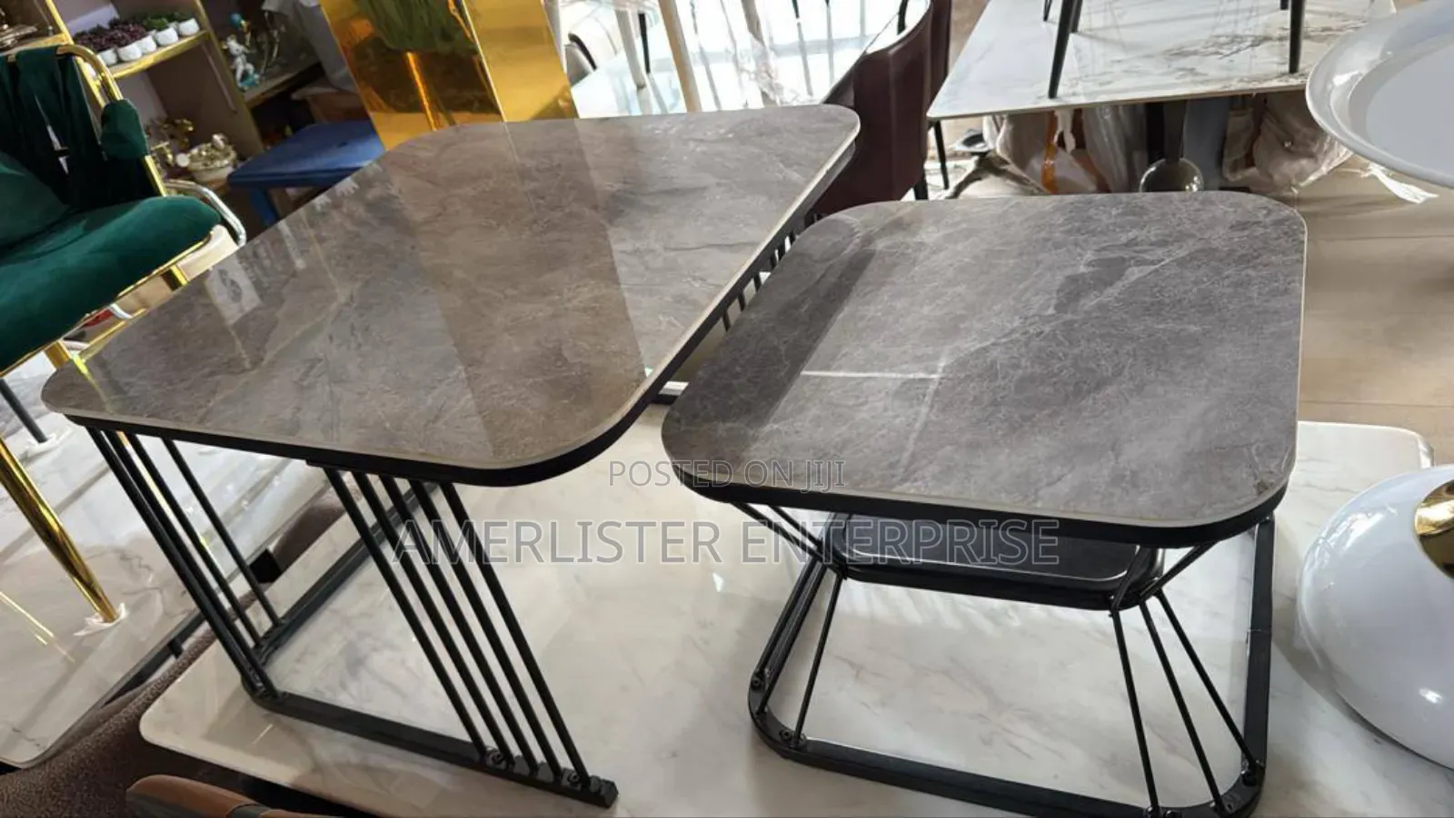 2 in 1 Marble Table