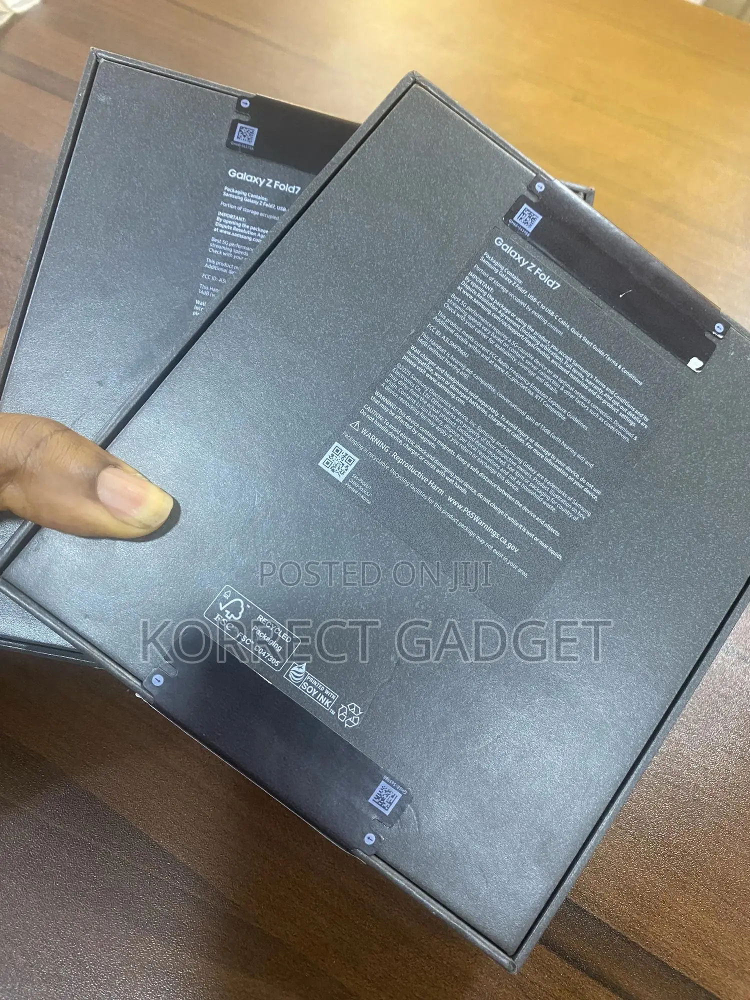 New Samsung Galaxy Z Fold7 512 GB Gray