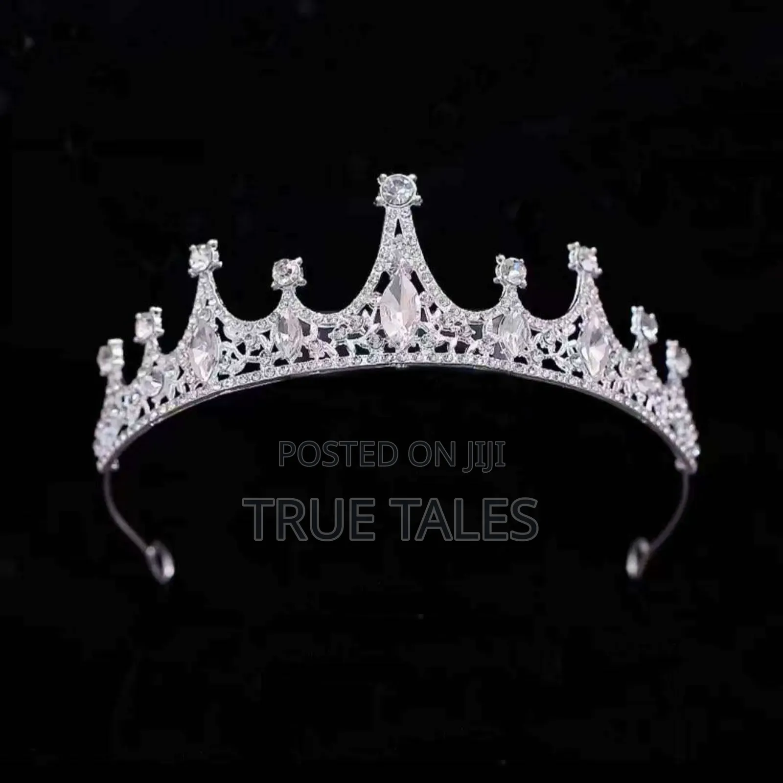 Girls Beautiful Tiara Crown In Gold And Silver Colors