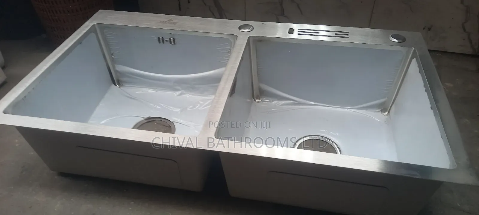 Double Bowl Kitchen Sink