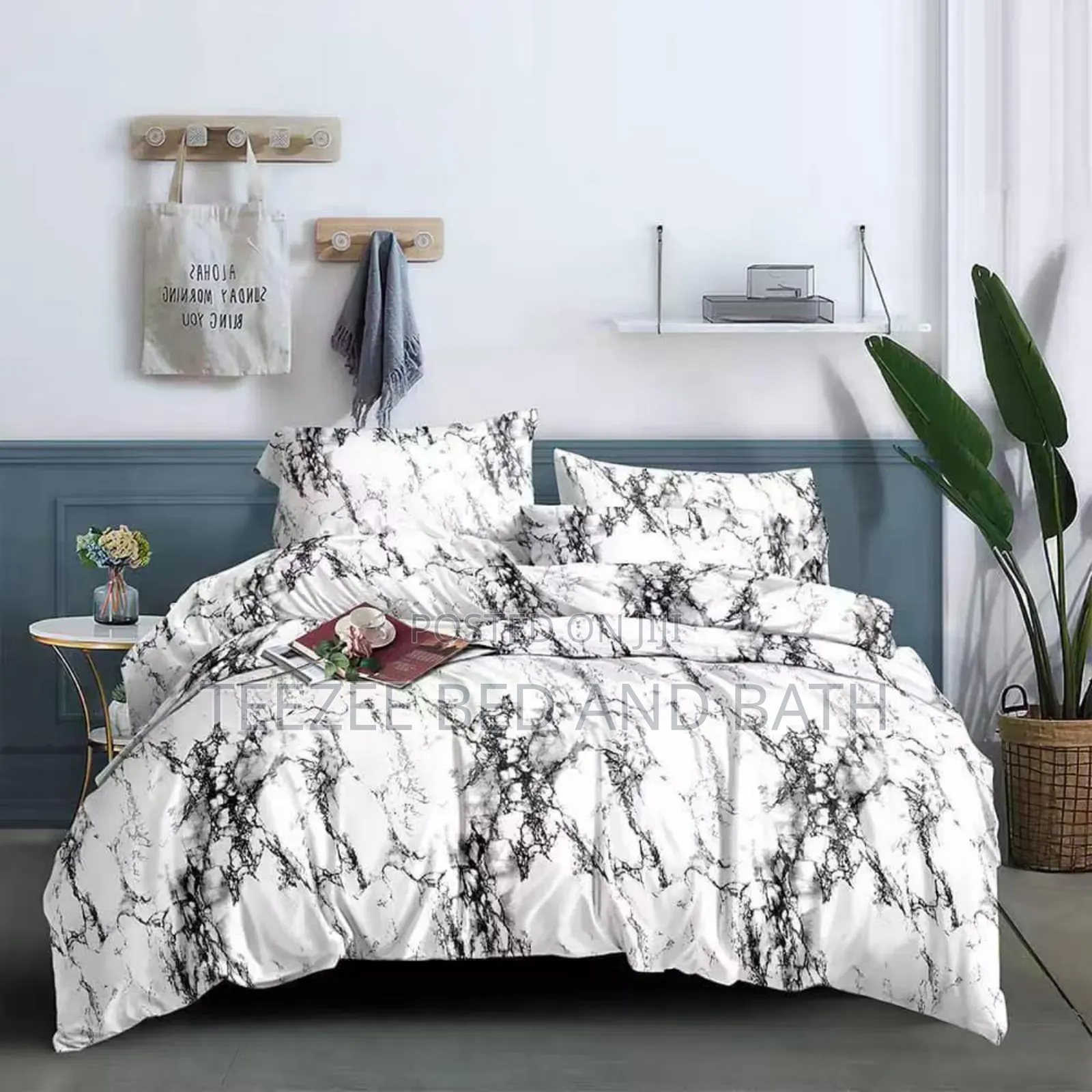 White and Black Pattern Duvet Sets