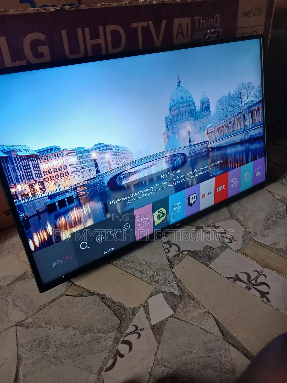 Original Lg 50inches Smart Tv