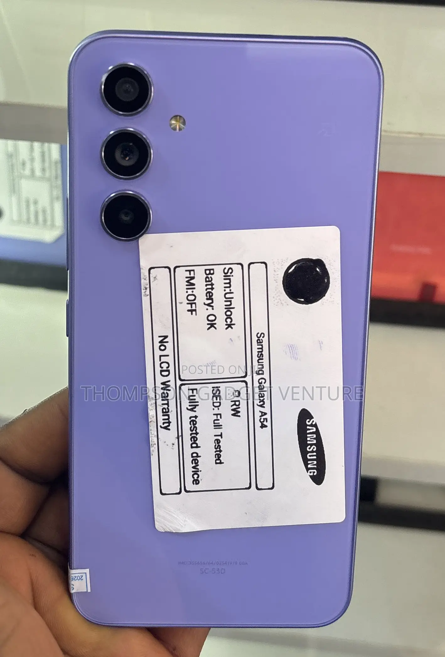 Samsung Galaxy A54 5G 128 GB Purple