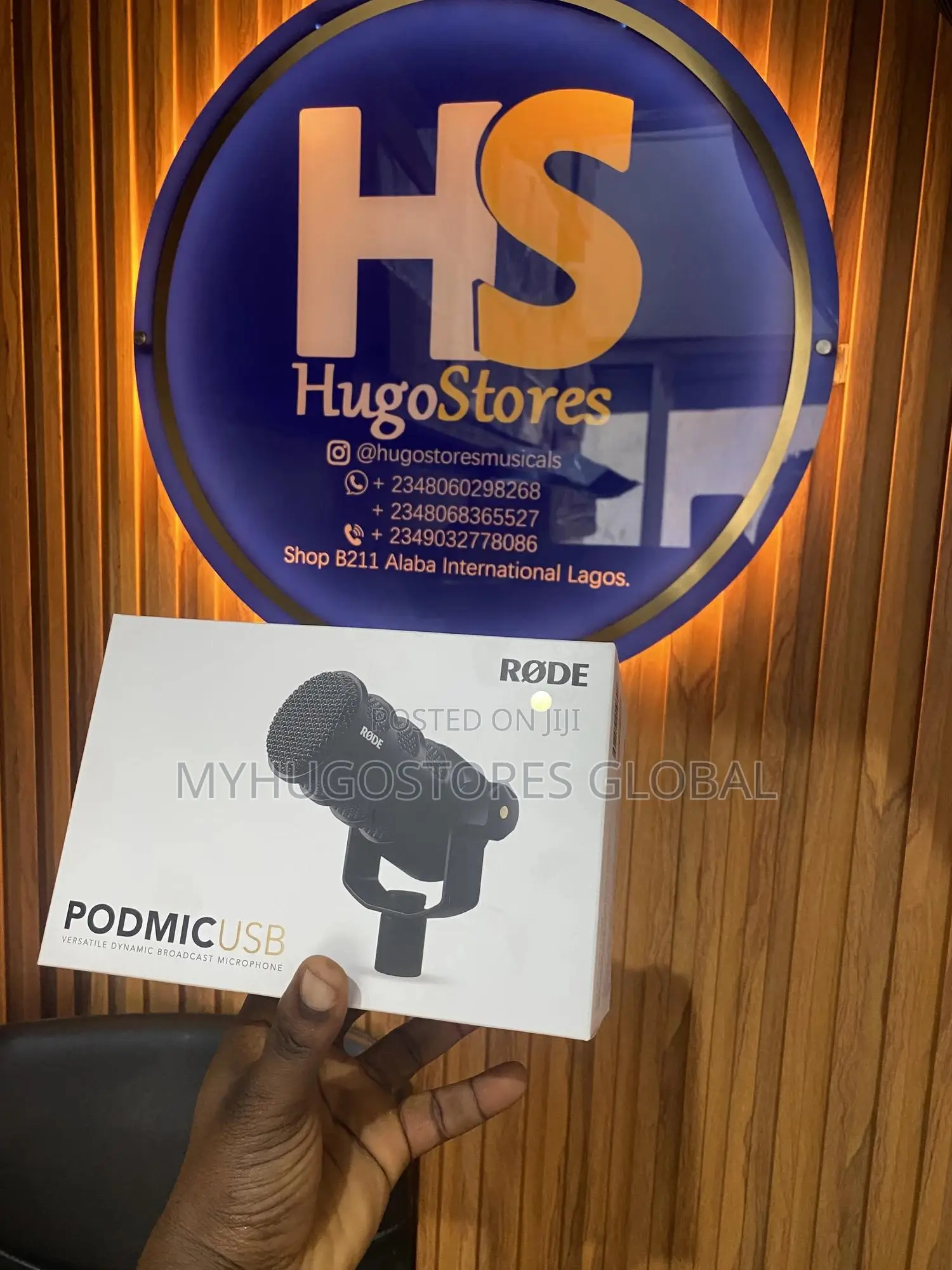 Rode Podmic Usb And Xlr Dynamic Broadcast Microphone