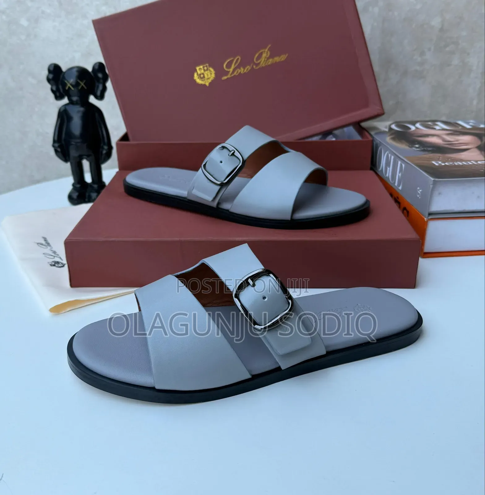 Original Italian Hermes Slippers