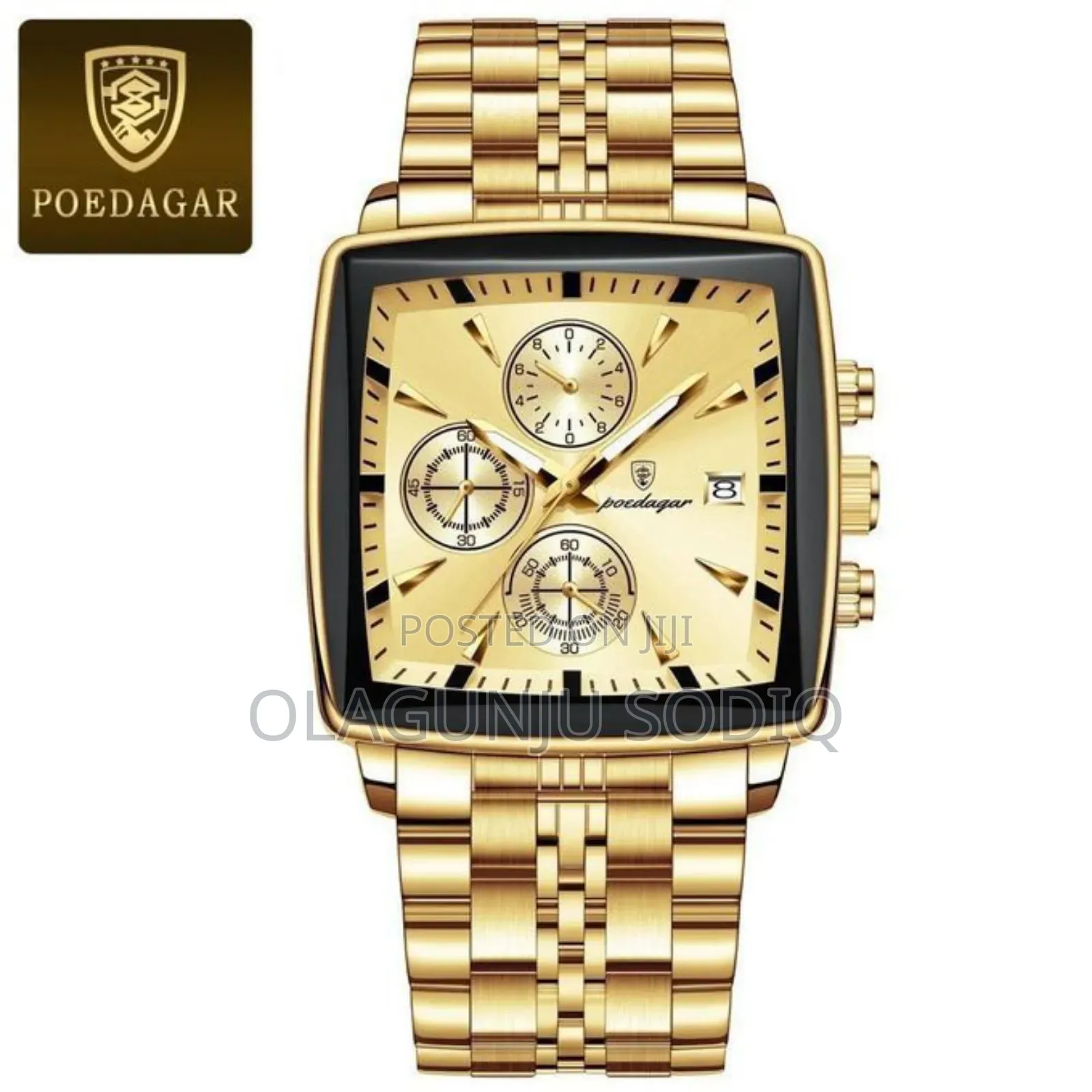 Premium Luxury Scottie Chain Wrist Watch