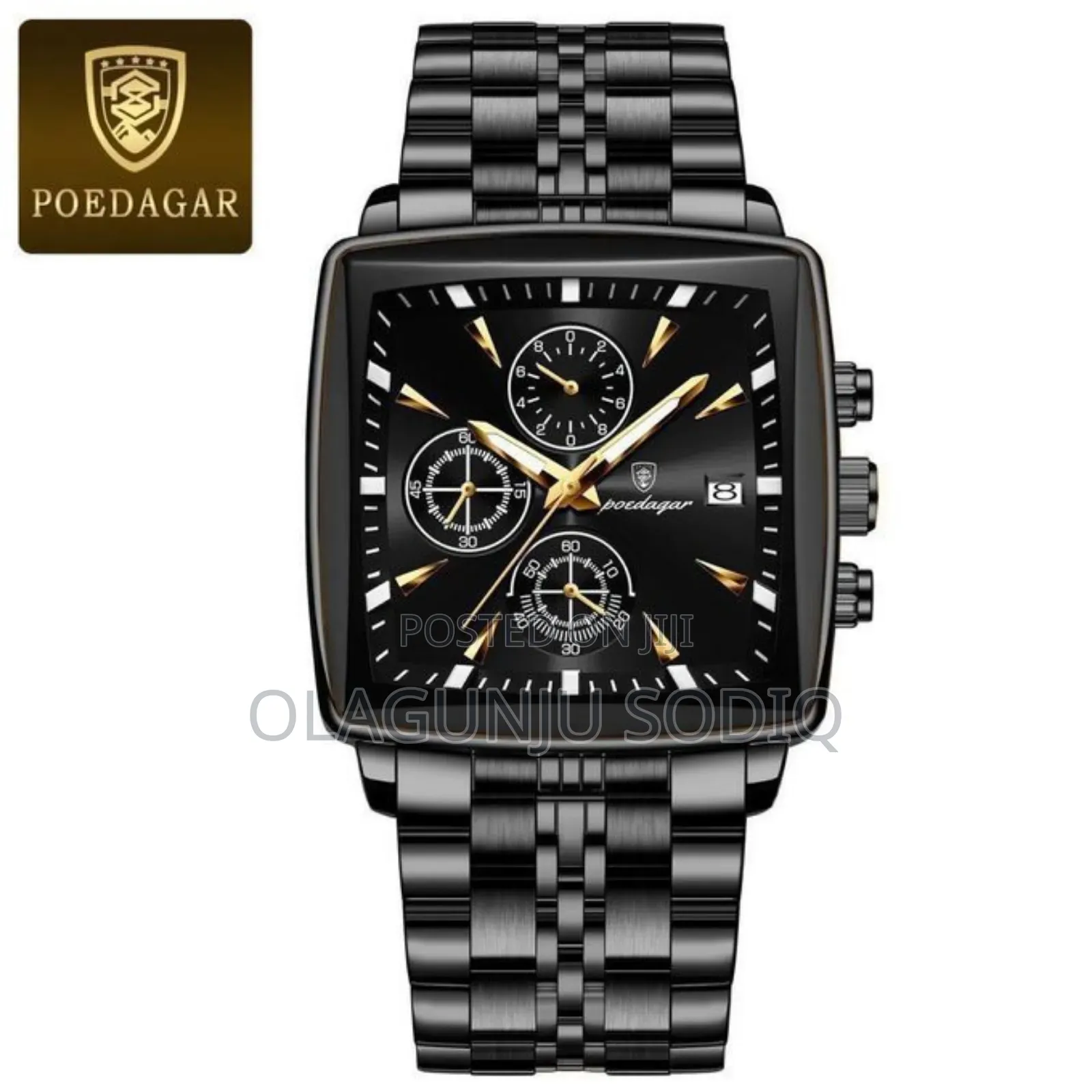 Premium Luxury Scottie Chain Wrist Watch