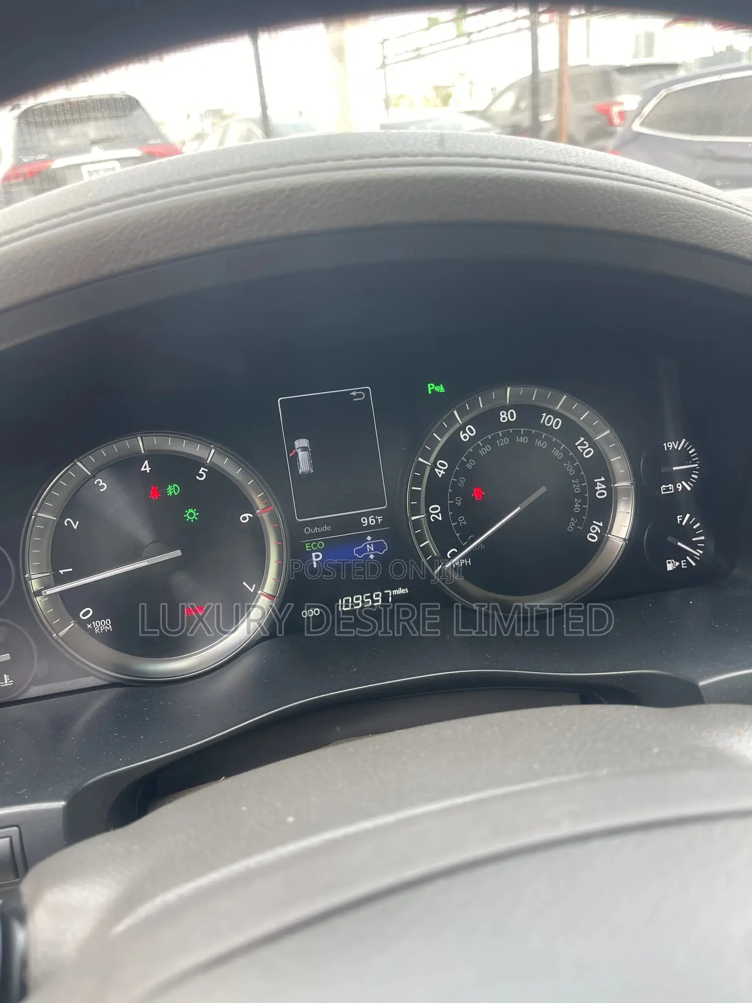 Lexus LX 570 AWD 2016 Black