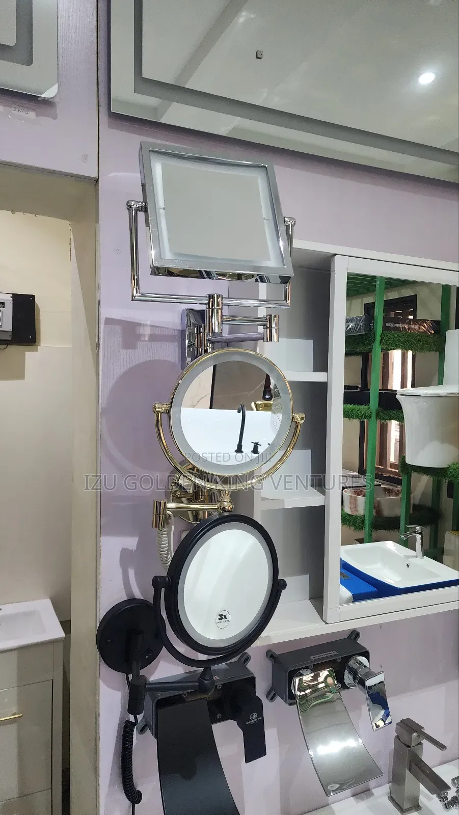 Magnifying Mirror Led