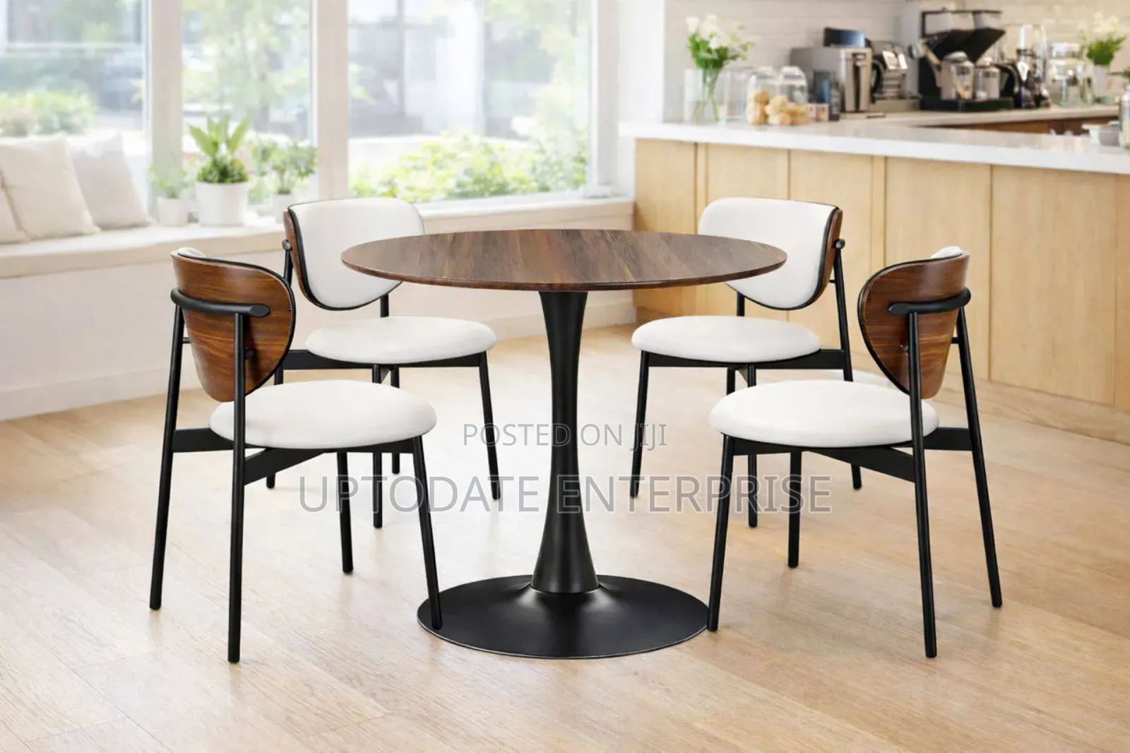 Wooden Top 4 Seaters Dining Set