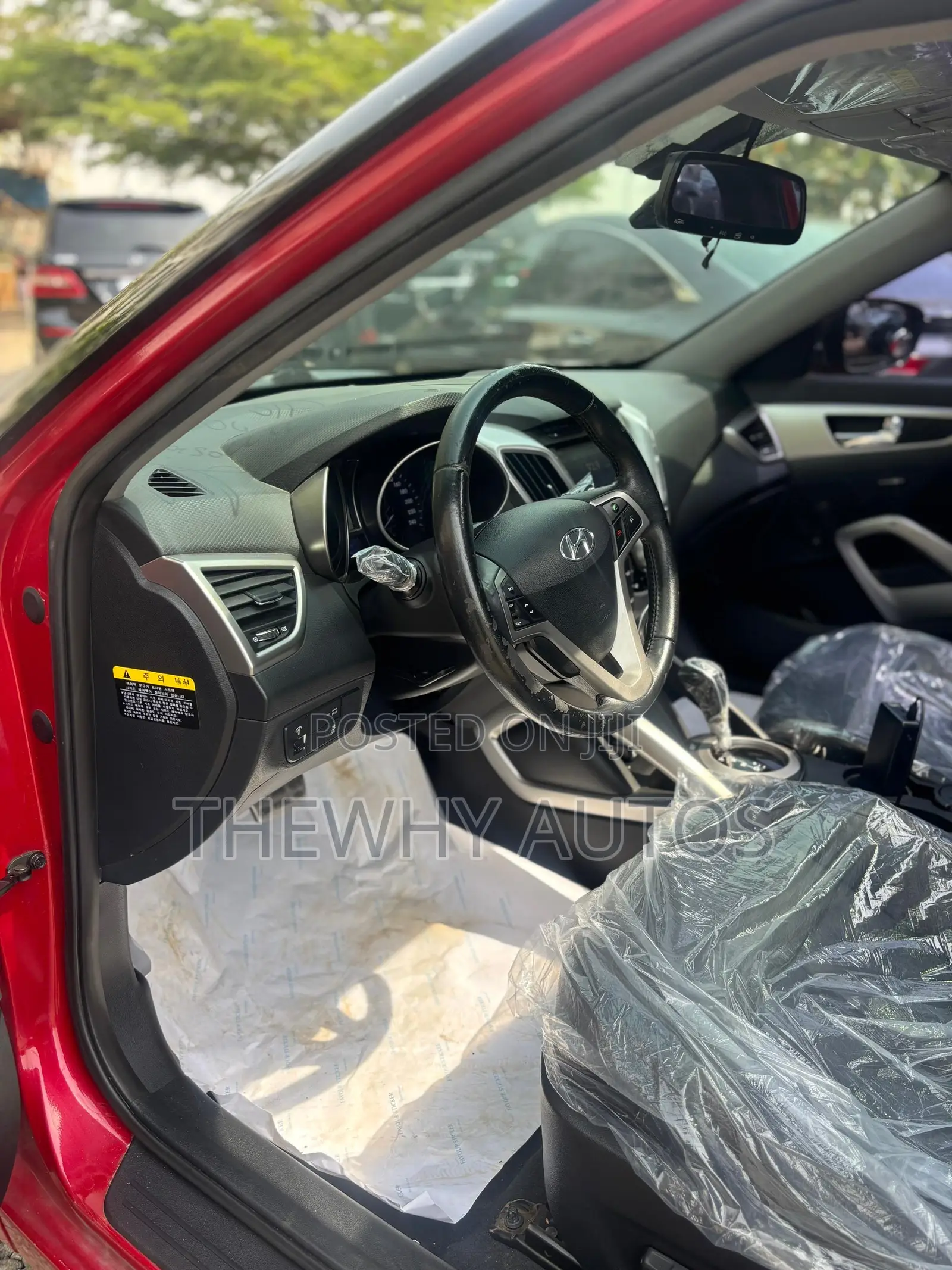 Hyundai Veloster Automatic 2012 Red