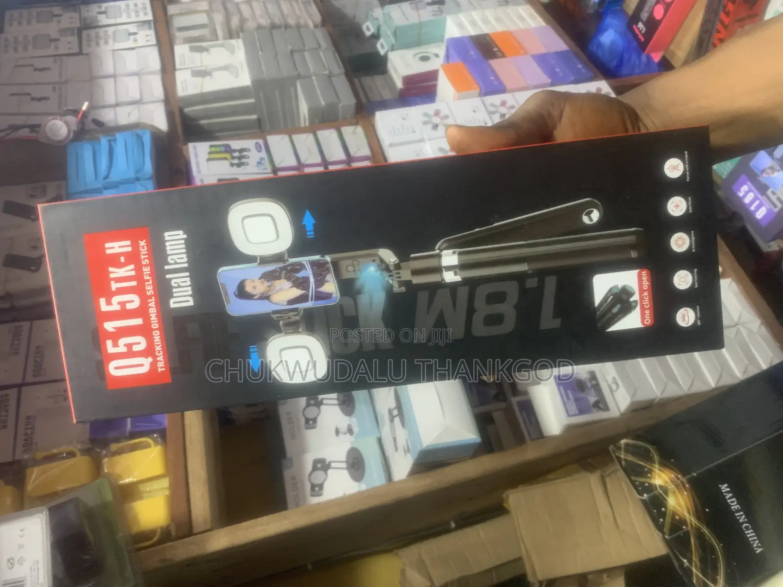 Q515tk-H Ai Tracking Tripod With Dual Light