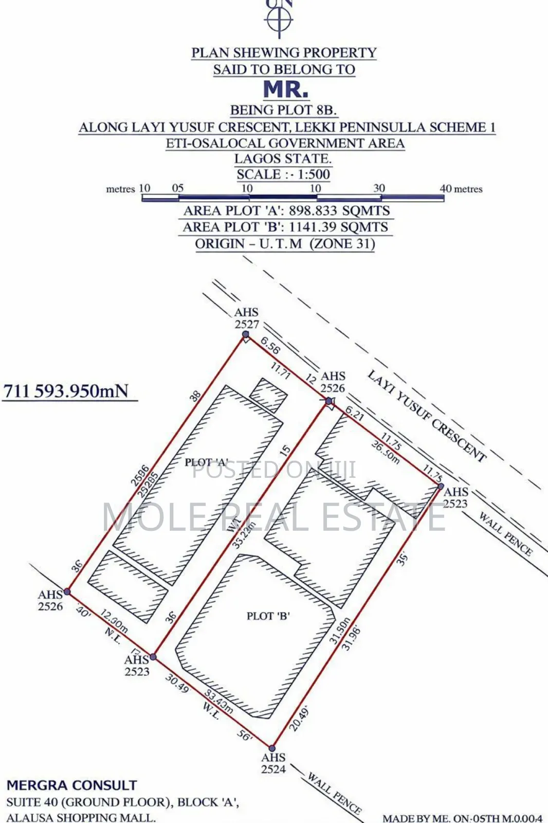 1141.39sqm Joint Venture ( Jv) Leki A