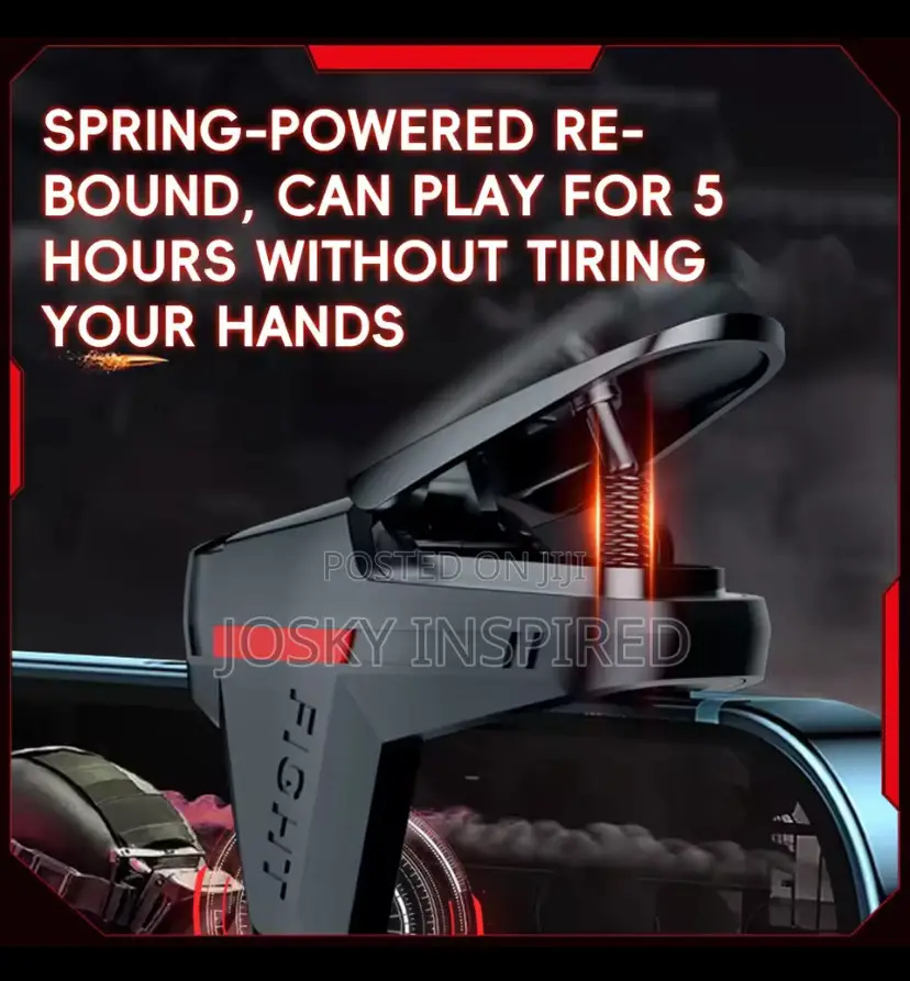 Dy05 Mobile Phone Trigger Shooting Controller+1 Pair Free Thumb Sleeve