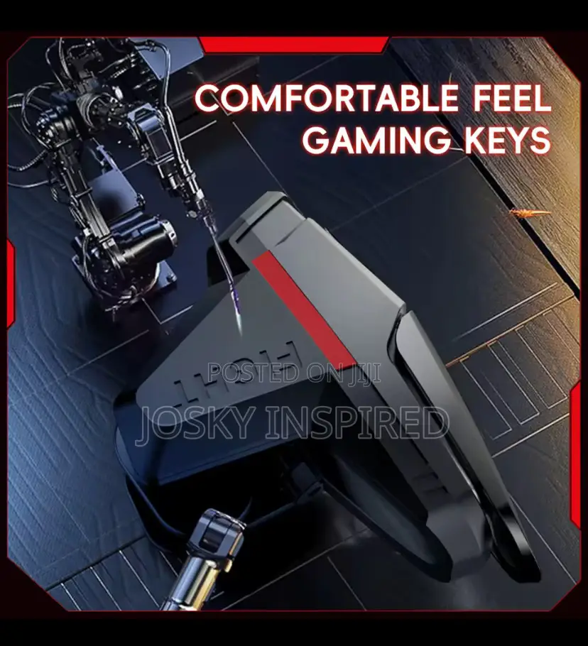 Dy05 Mobile Phone Trigger Shooting Controller+1 Pair Free Thumb Sleeve