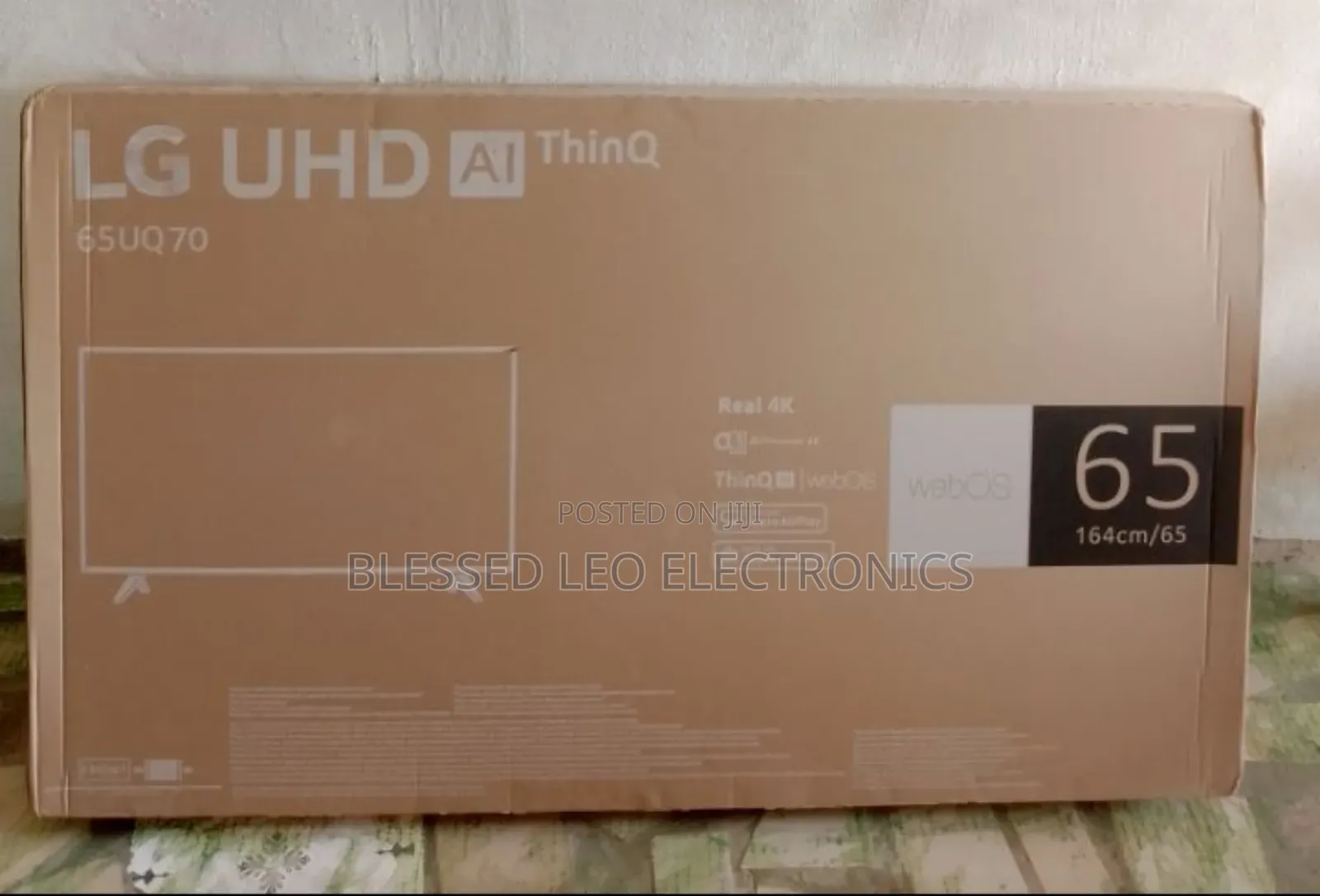 65 Inches Smart Tv With Netflix, Voice Control Frameless