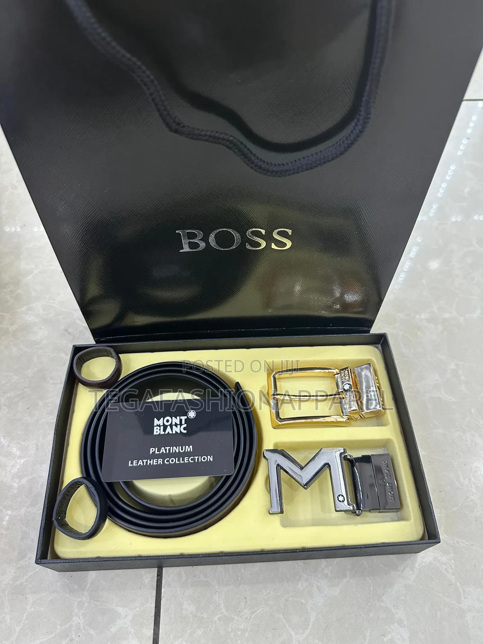 High Quality 2 in 1 Reversible Leather Belts