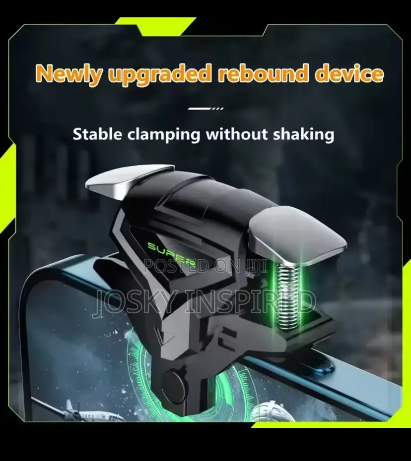 Dy03 Mobile Phone Trigger Shooting Controller+1pair Free Thumb Sleeve