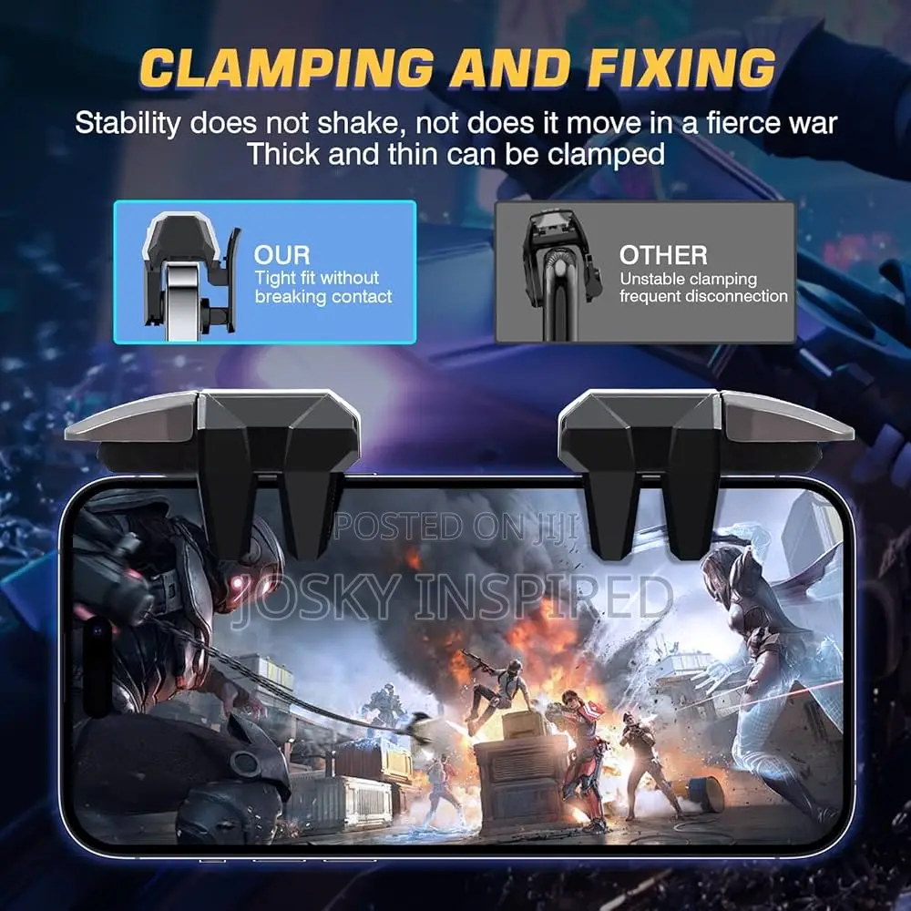 S11 Mobile Phone Trigger Shooting Controller +1pair Free Thumb Sleeve