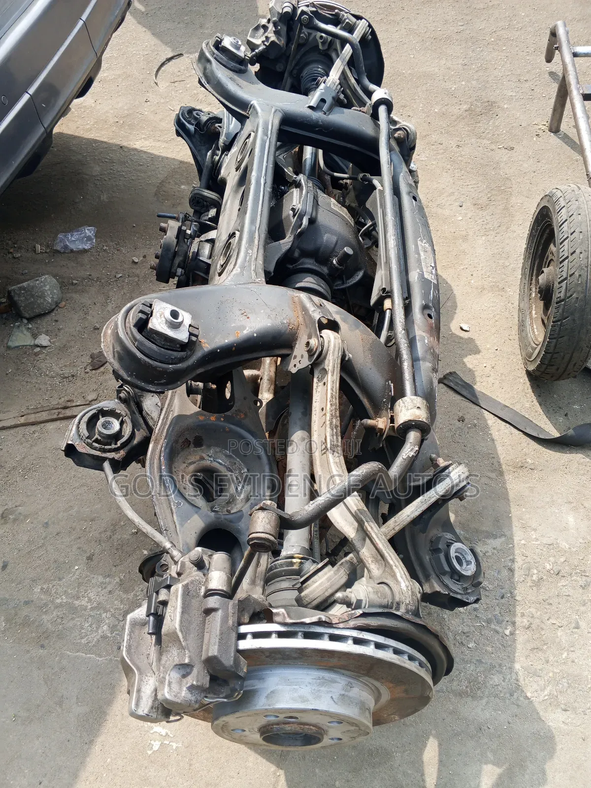Complete Back Arm Benz C300 W204