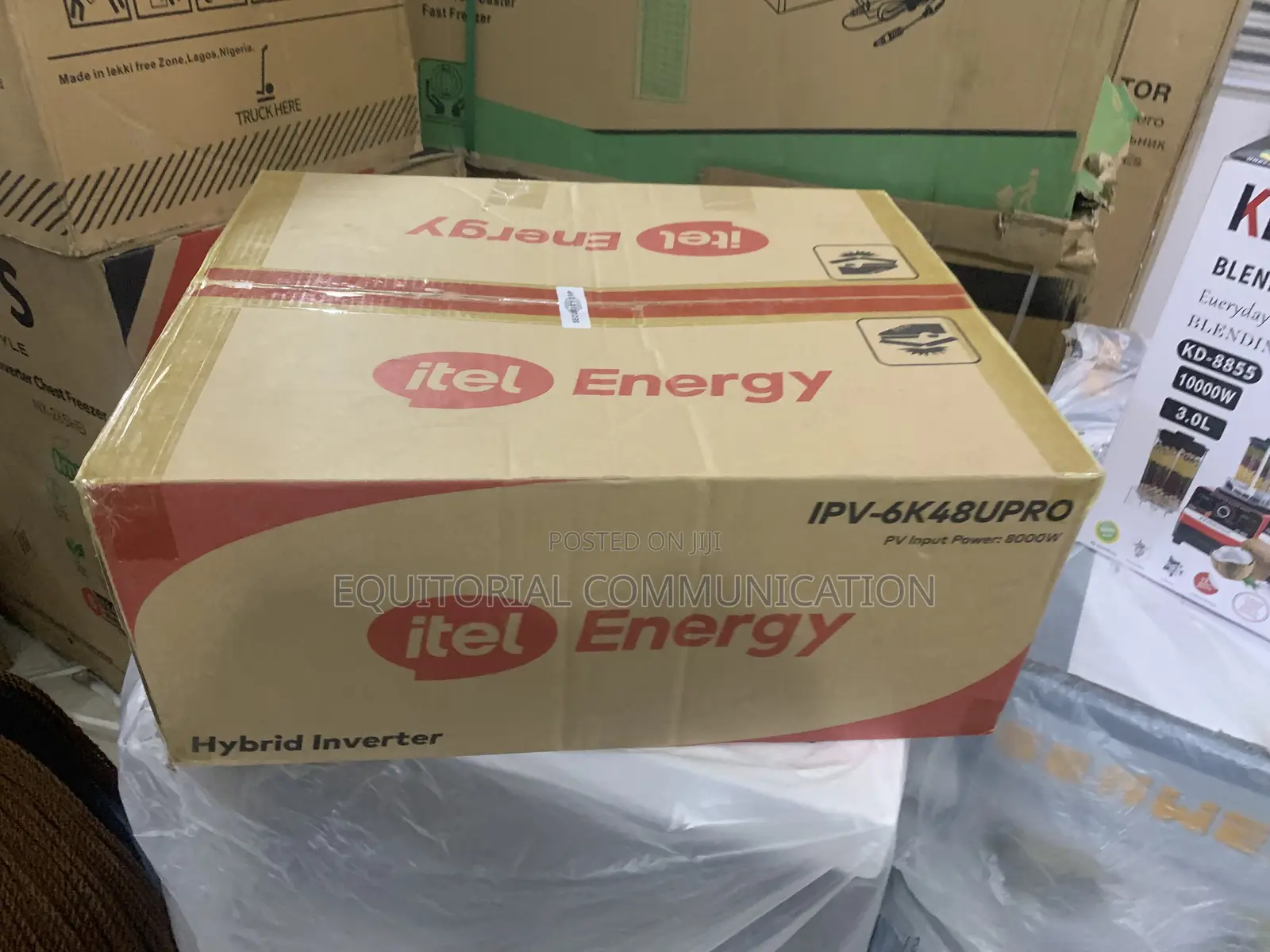 Itel 6000w Solar Hybrid Inverter With High-Speed Battery Charging