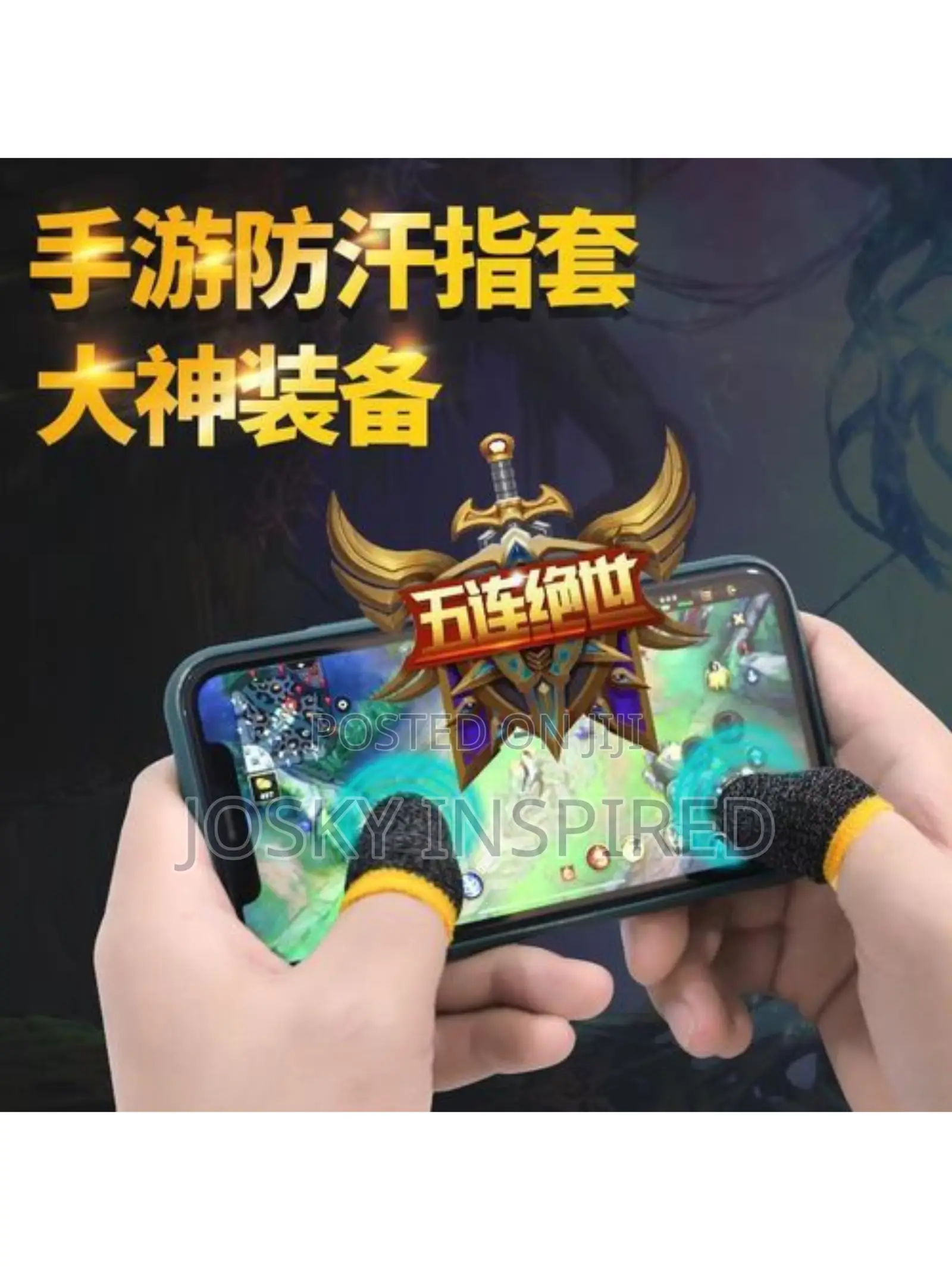 20pcs Mobile Gaming Thumb Sleeve Sets, Wasp Feelers(10 Pair)Codm Pubg