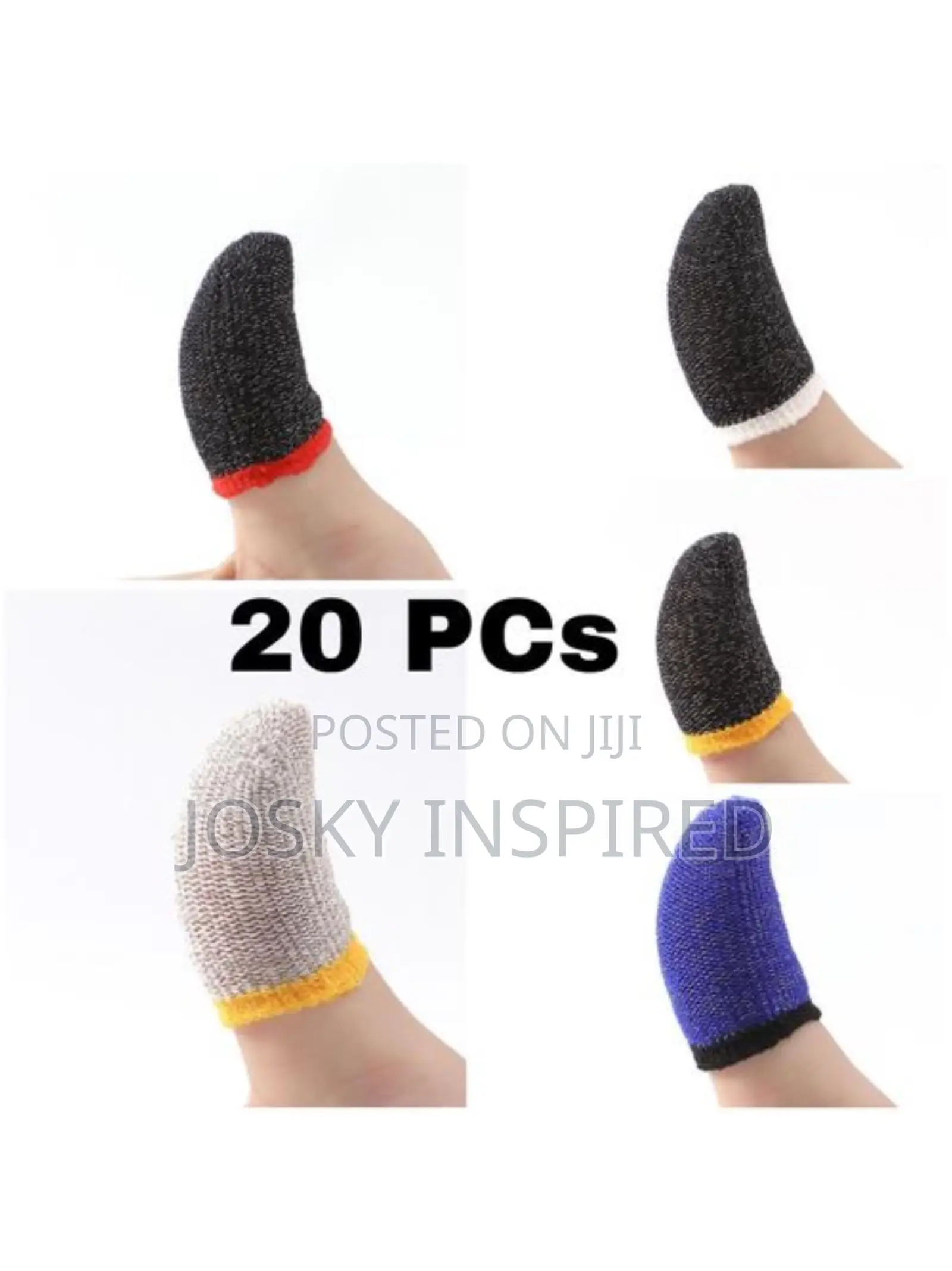 20pcs Mobile Gaming Thumb Sleeve Sets, Wasp Feelers(10 Pair)Codm Pubg