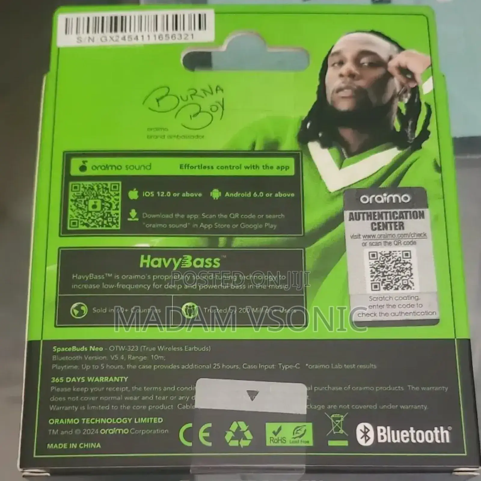 Oraimo Spacebuds Neo Otw-323