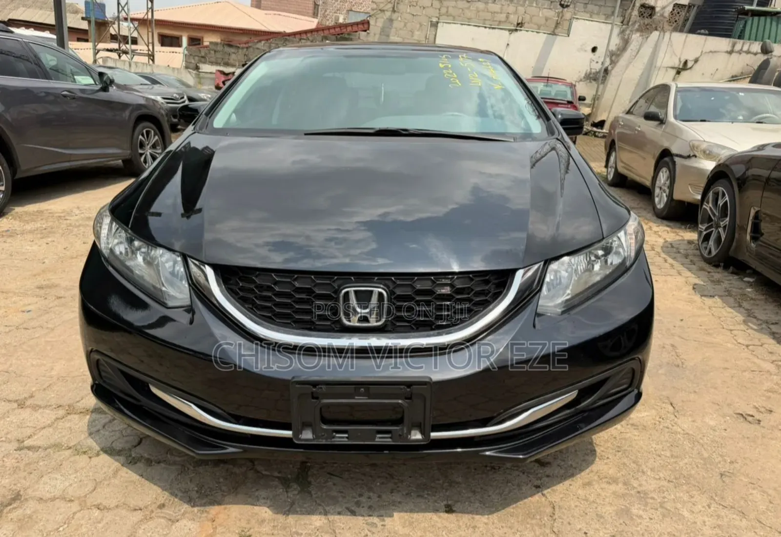 Honda Civic EX-L w/Navigation 4dr Sedan (1.8L 4cyl CVT) 2015 Black