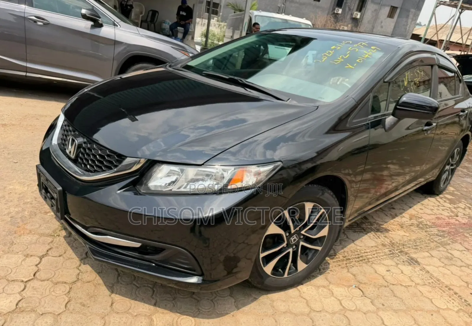 Honda Civic EX-L w/Navigation 4dr Sedan (1.8L 4cyl CVT) 2015 Black