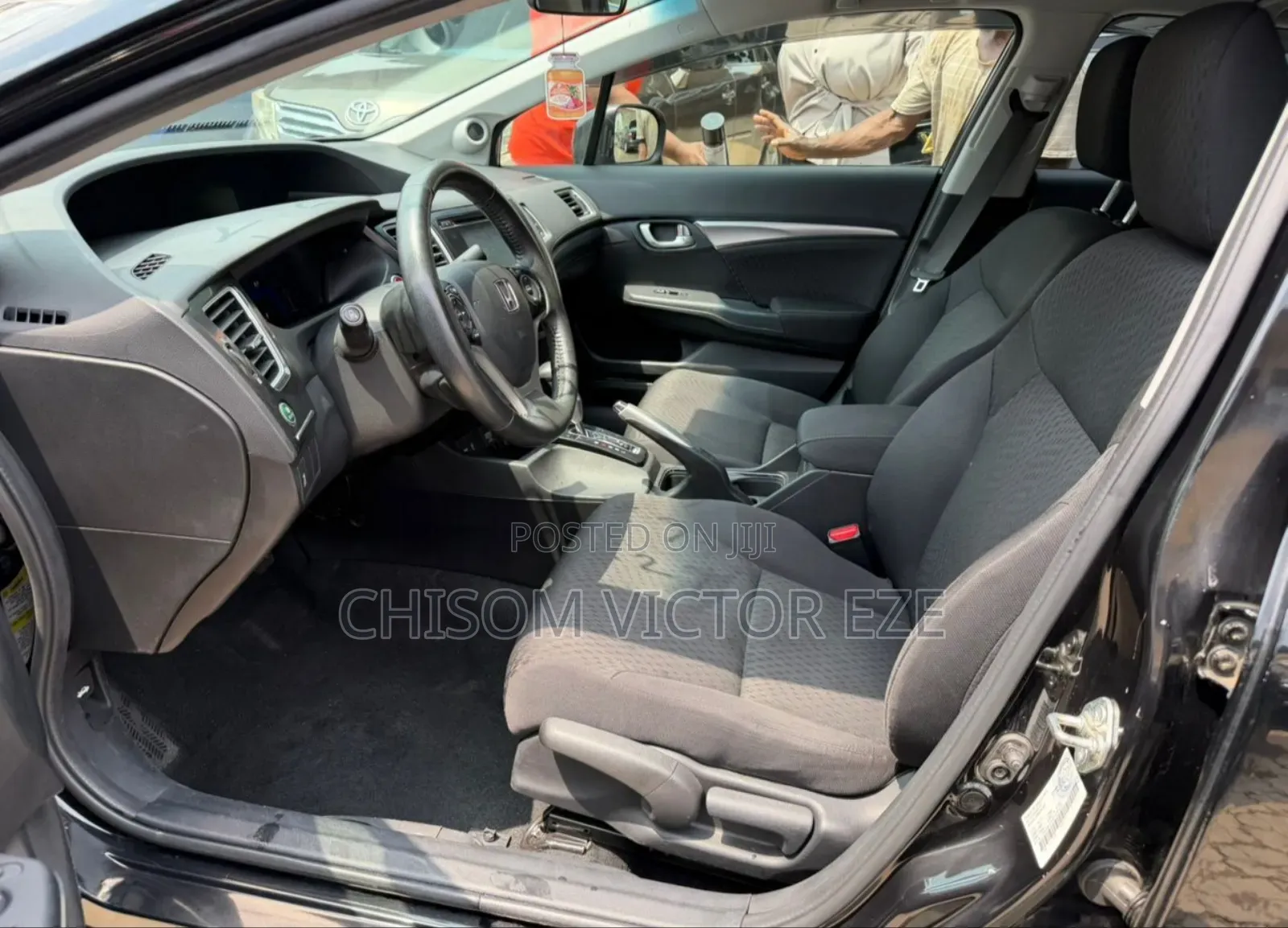 Honda Civic EX-L w/Navigation 4dr Sedan (1.8L 4cyl CVT) 2015 Black