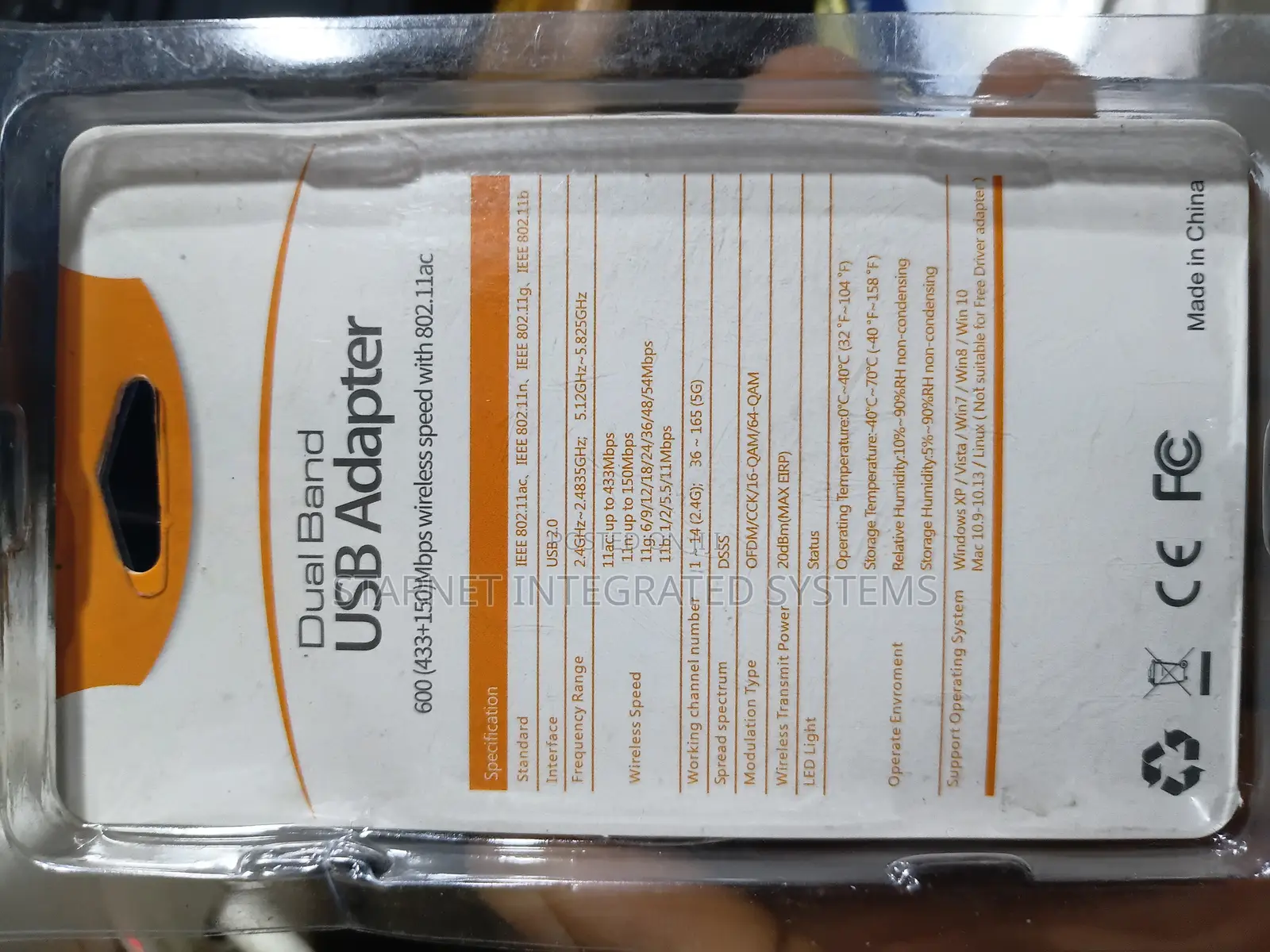 Dual Band Usb Adapter Wifi 5 600mbps