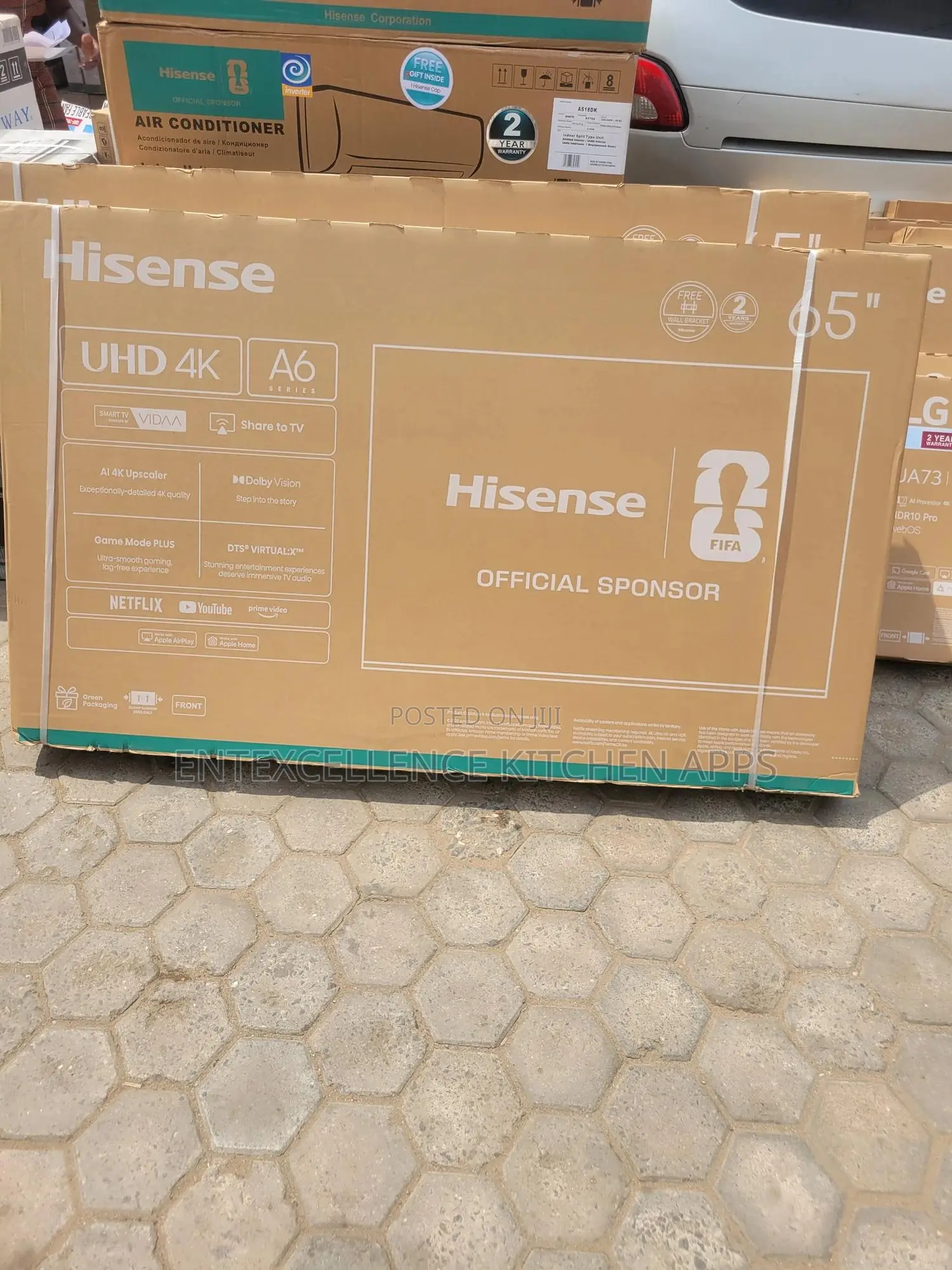 Hisense 65" Inch Smart Tv Television 65a6q