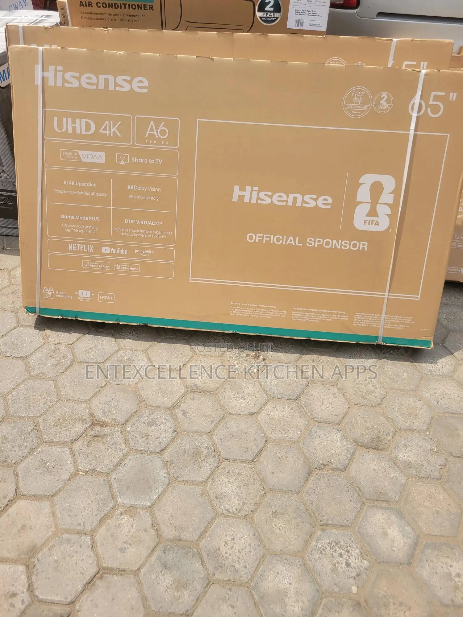 Hisense 65" Inch Smart Tv Television 65a6q