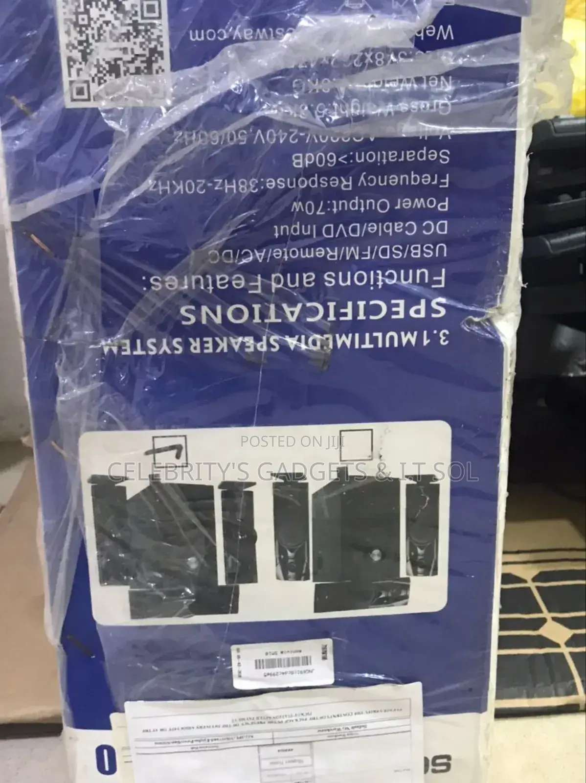 Soniviamax Sm10 3.1ch Home Theatre System