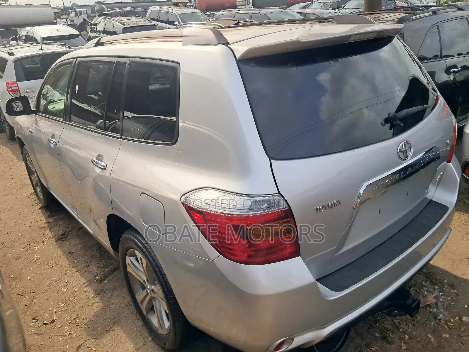 Toyota Highlander Sport 2009 Silver